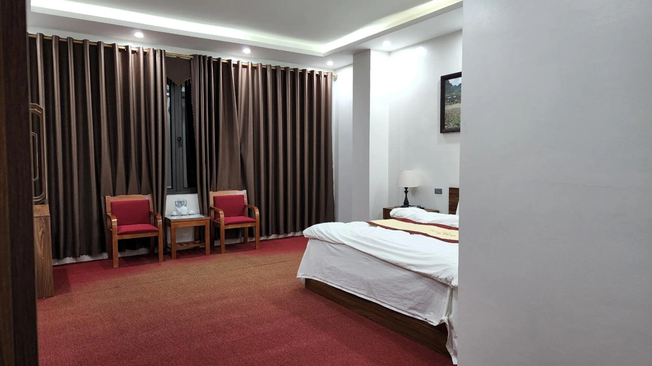 Bed in Friend Hotel Hà Giang