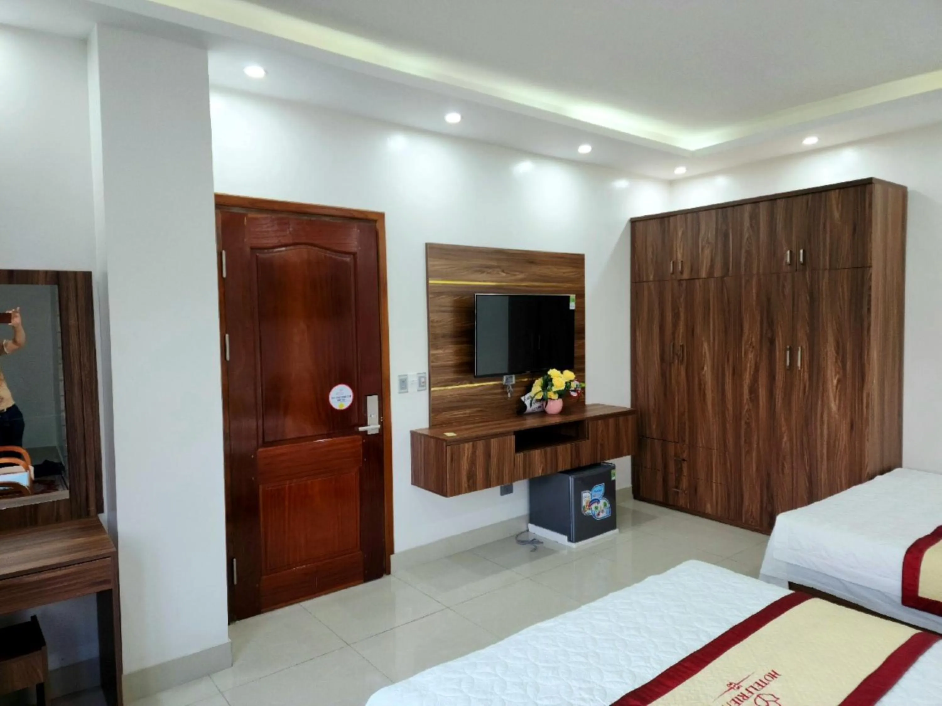 Bed in Friend Hotel Hà Giang