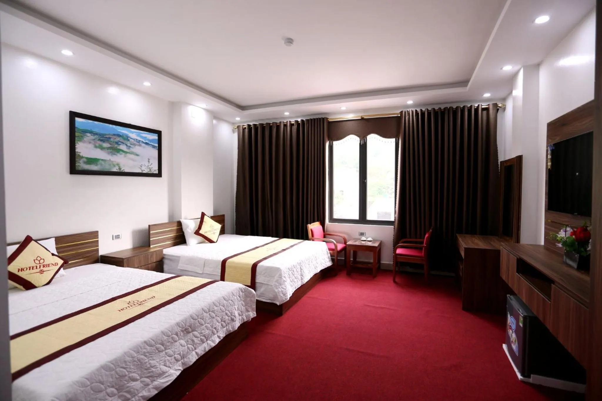 Photo of the whole room, Bed in Friend Hotel Hà Giang