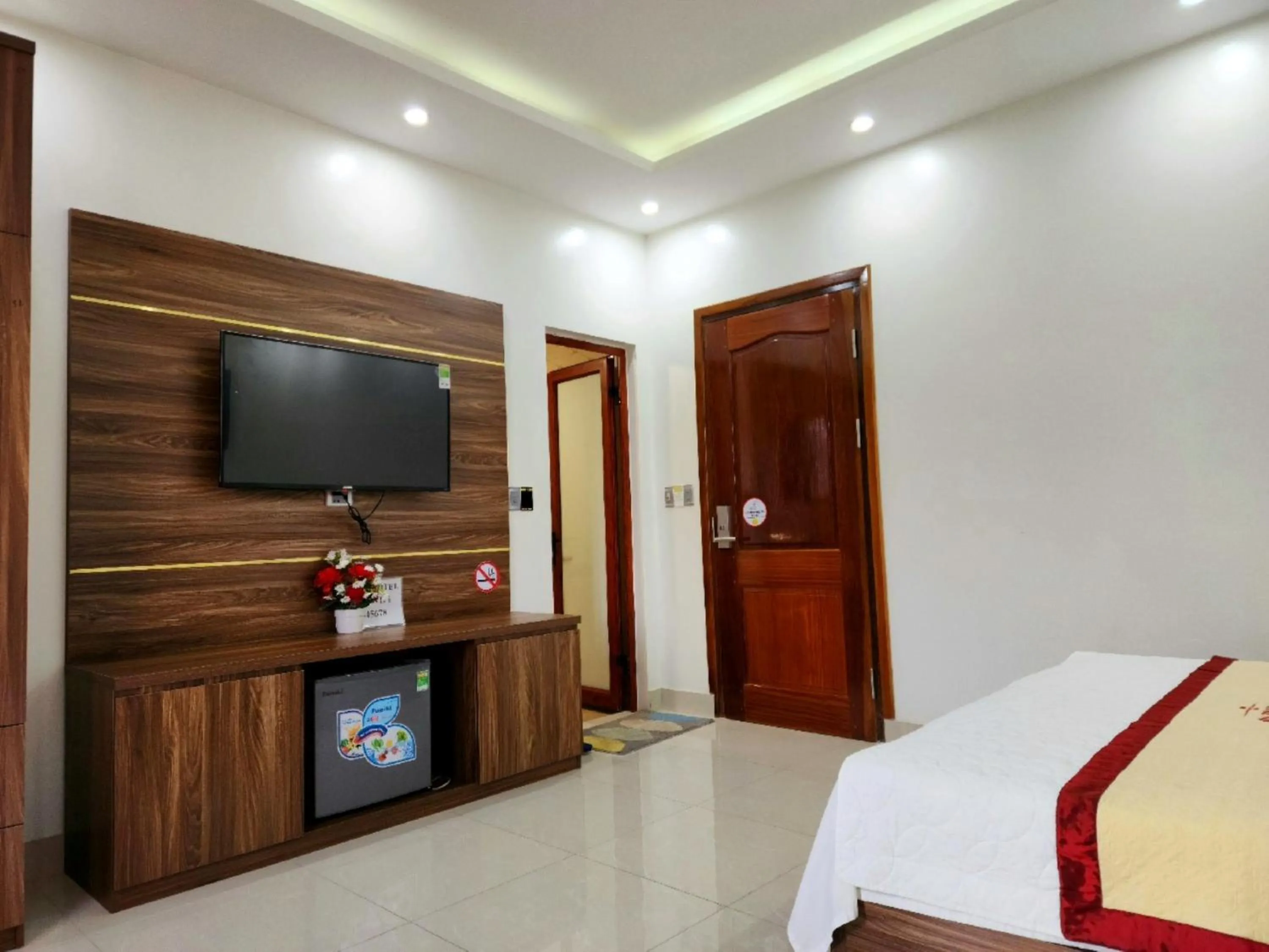 Bed in Friend Hotel Hà Giang