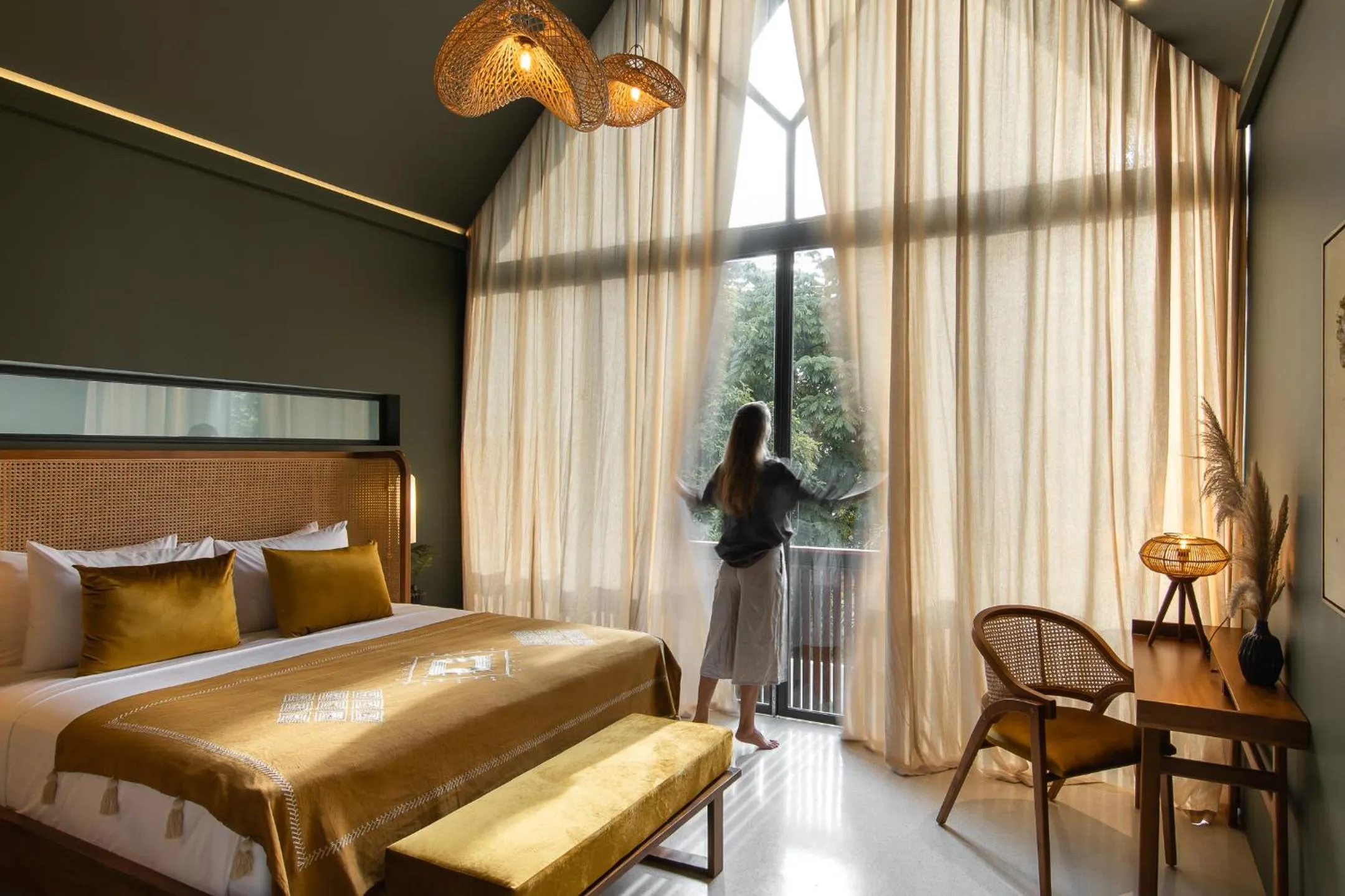 Bedroom, Bed in ASAI Village