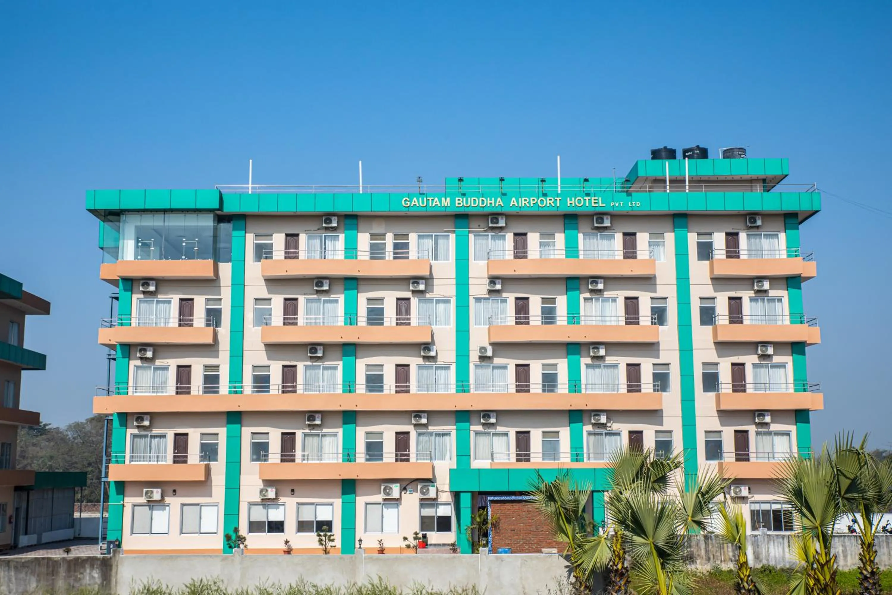 Property building in Gautam Buddha International Hotel