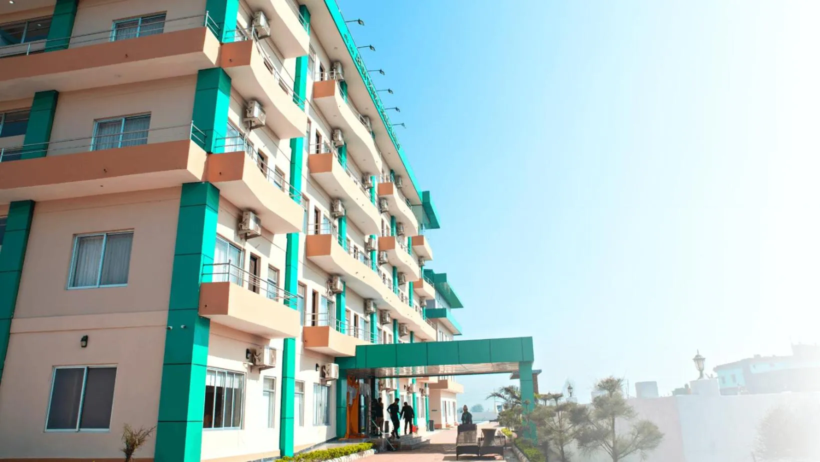 Property building in Gautam Buddha International Hotel