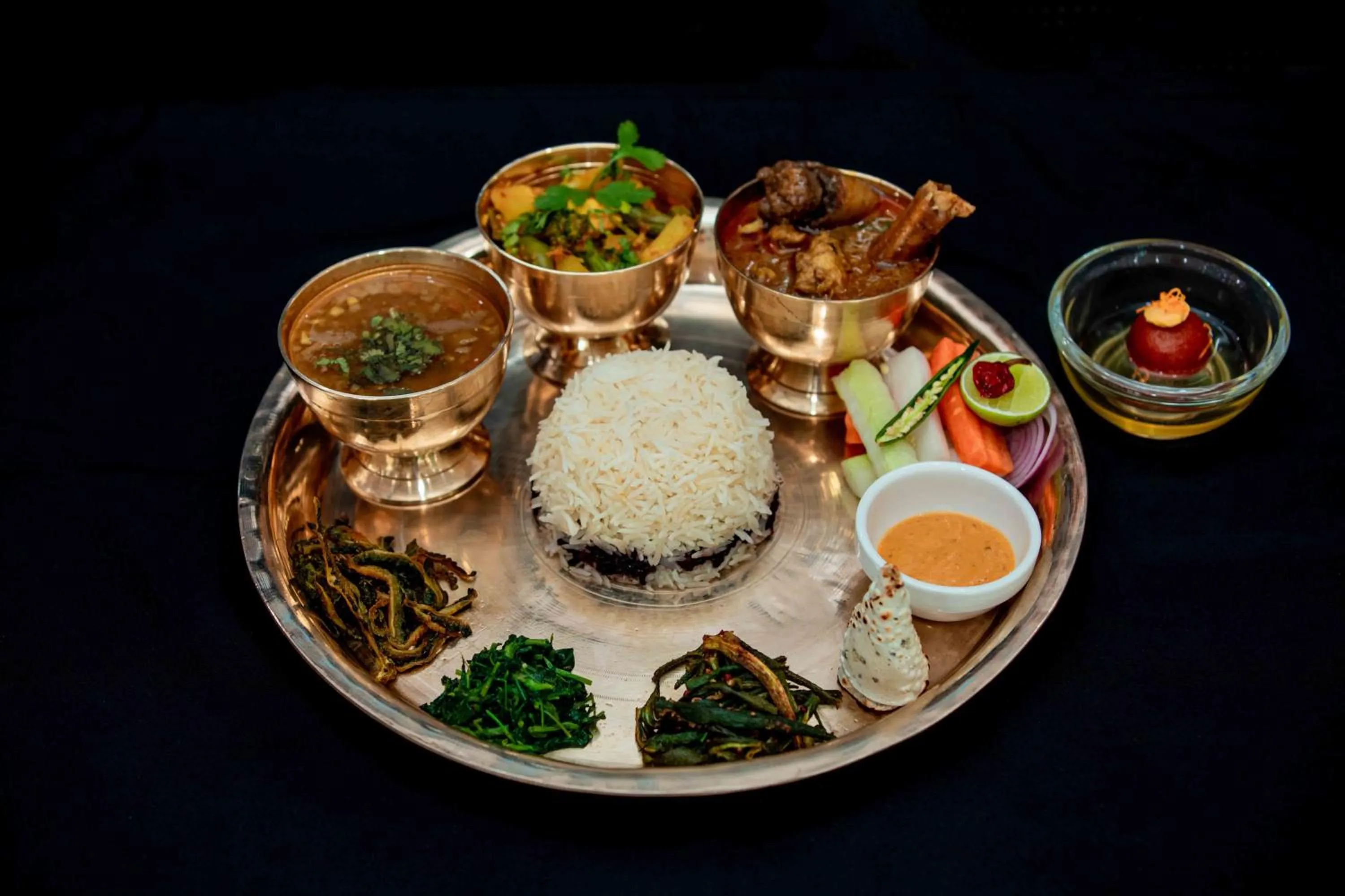 Lunch in Gautam Buddha International Hotel