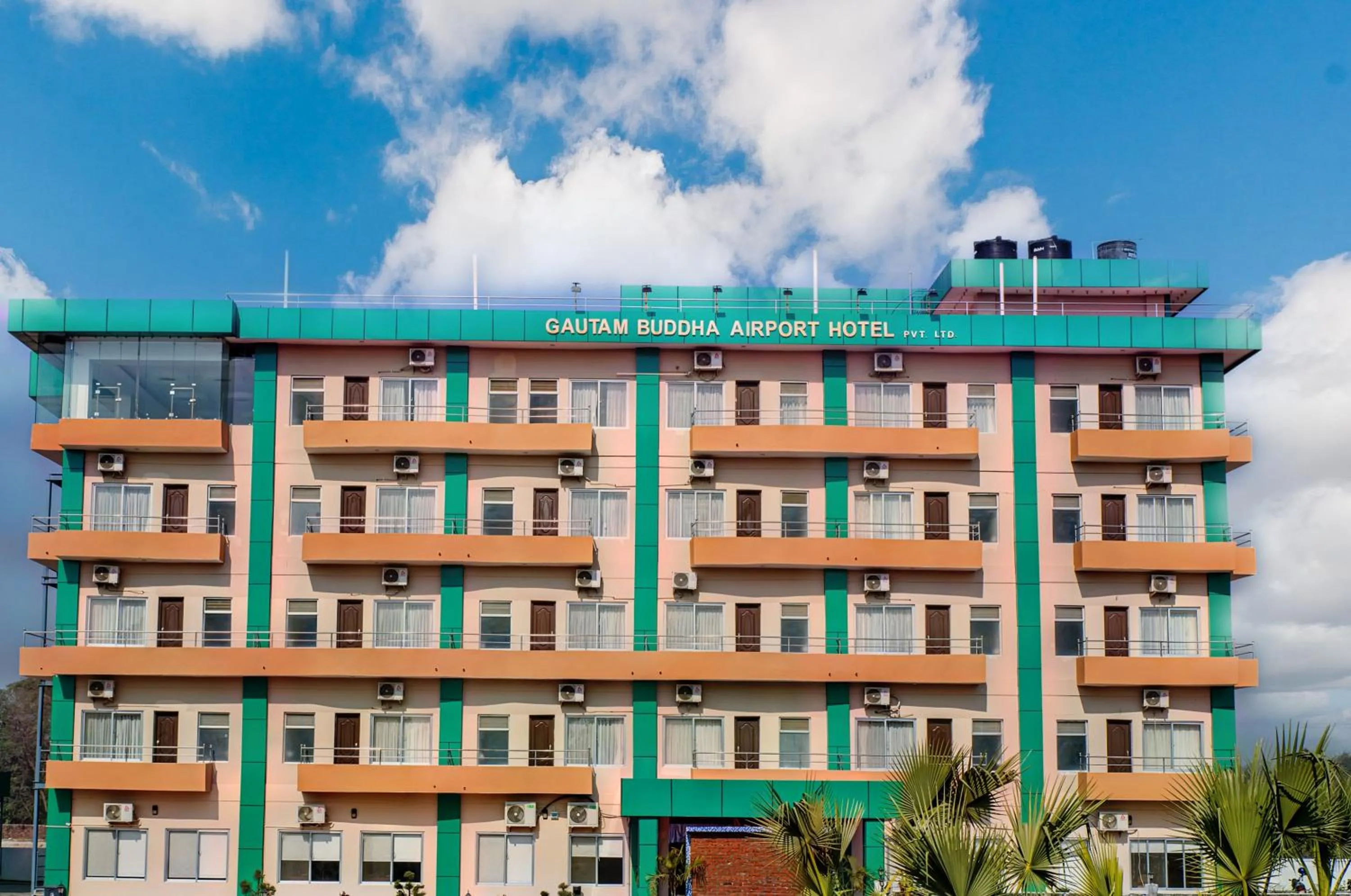 Property building in Gautam Buddha International Hotel