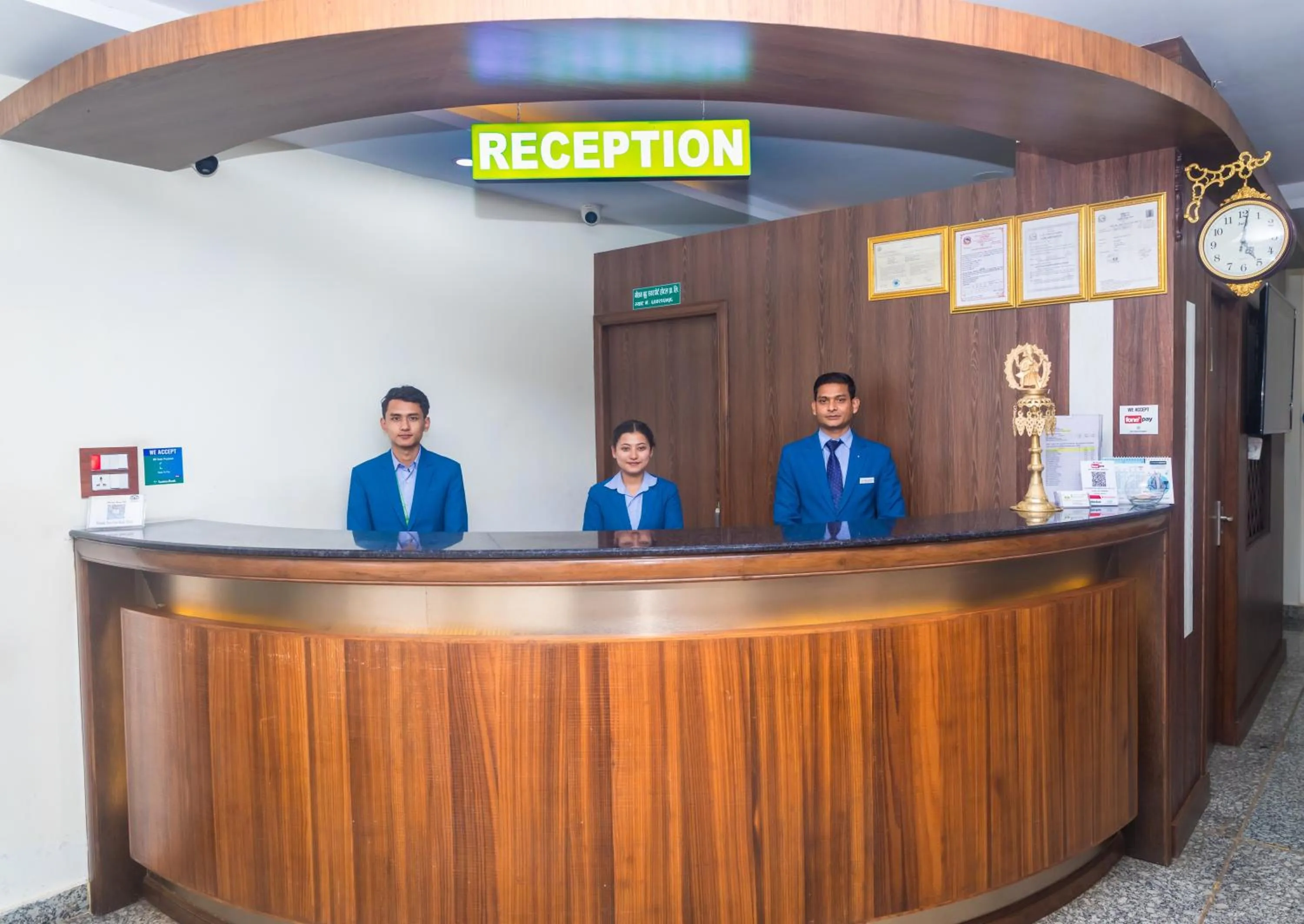 Property building in Gautam Buddha International Hotel