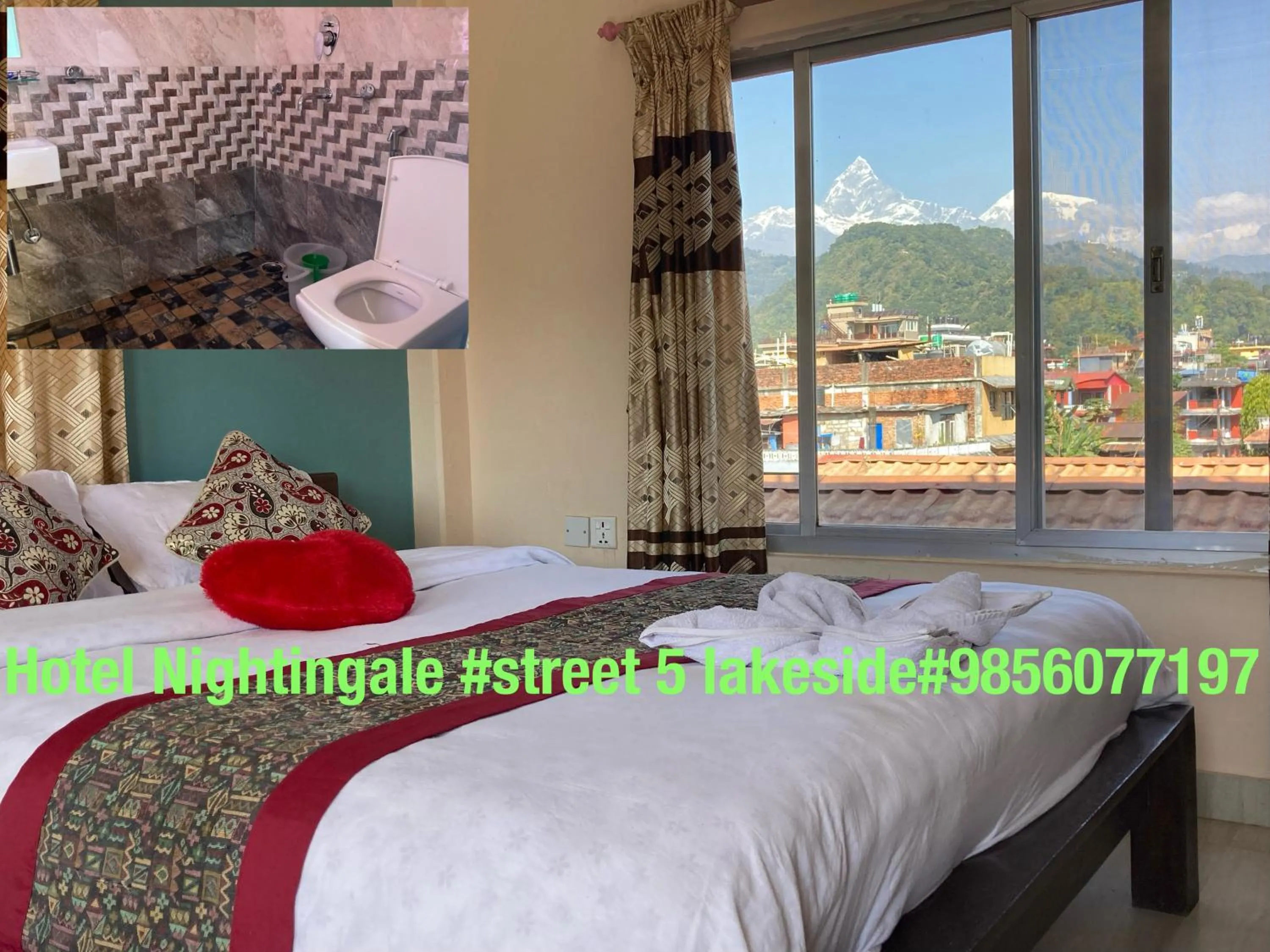 Bed in Hotel Nightingale