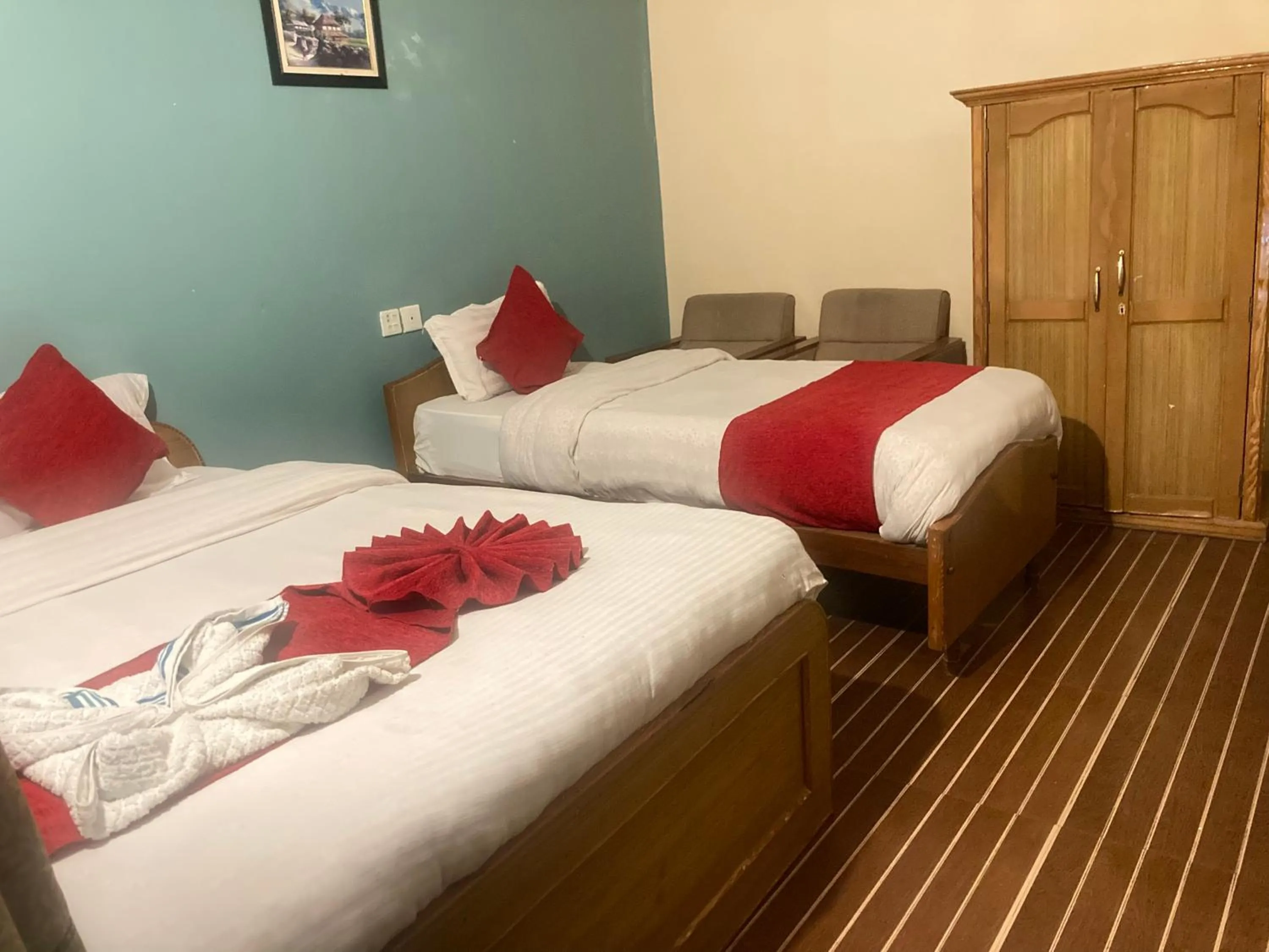 Bed in Hotel Nightingale