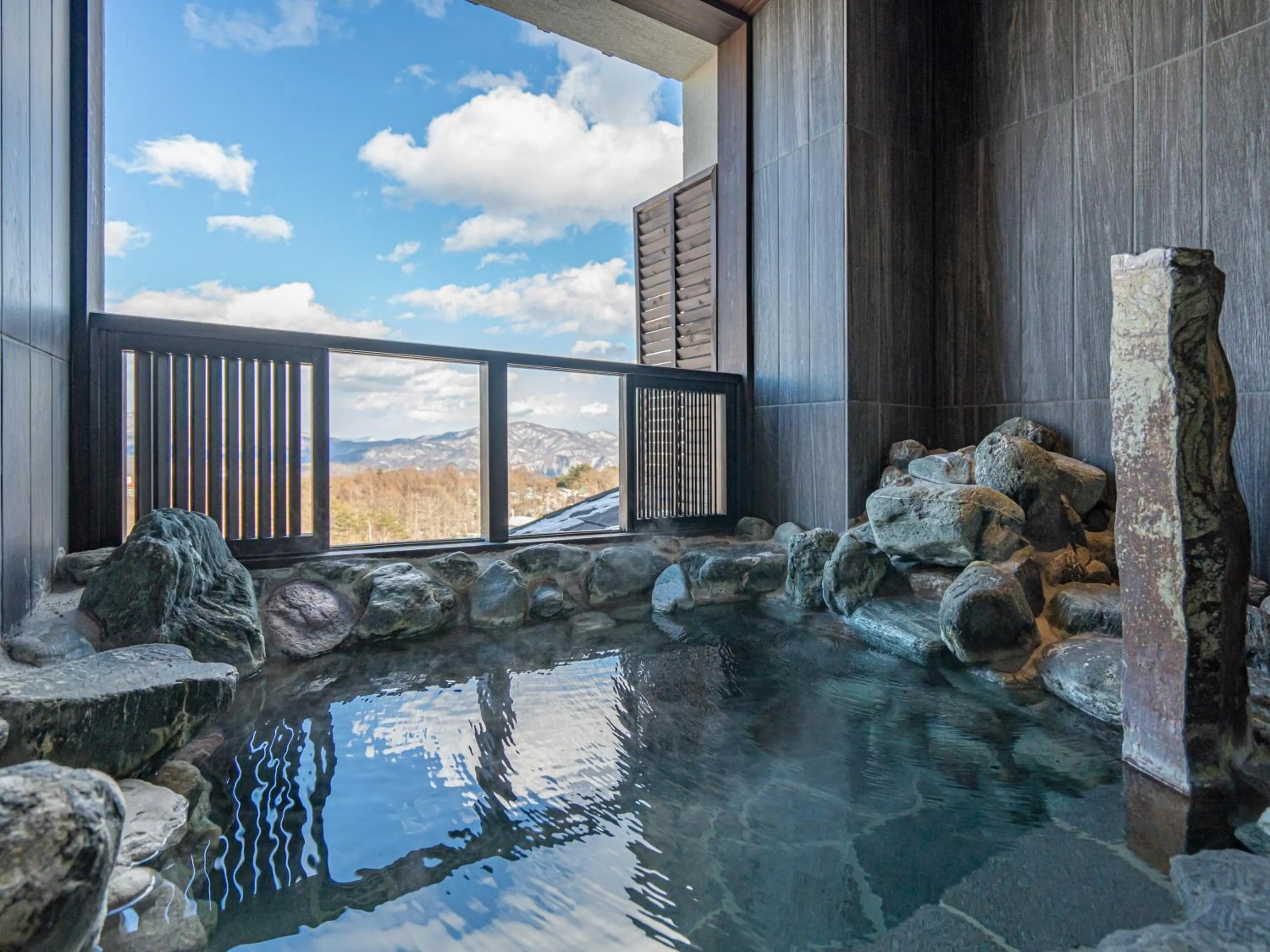 Hot Spring Bath in La Vista Kusatsu Hills