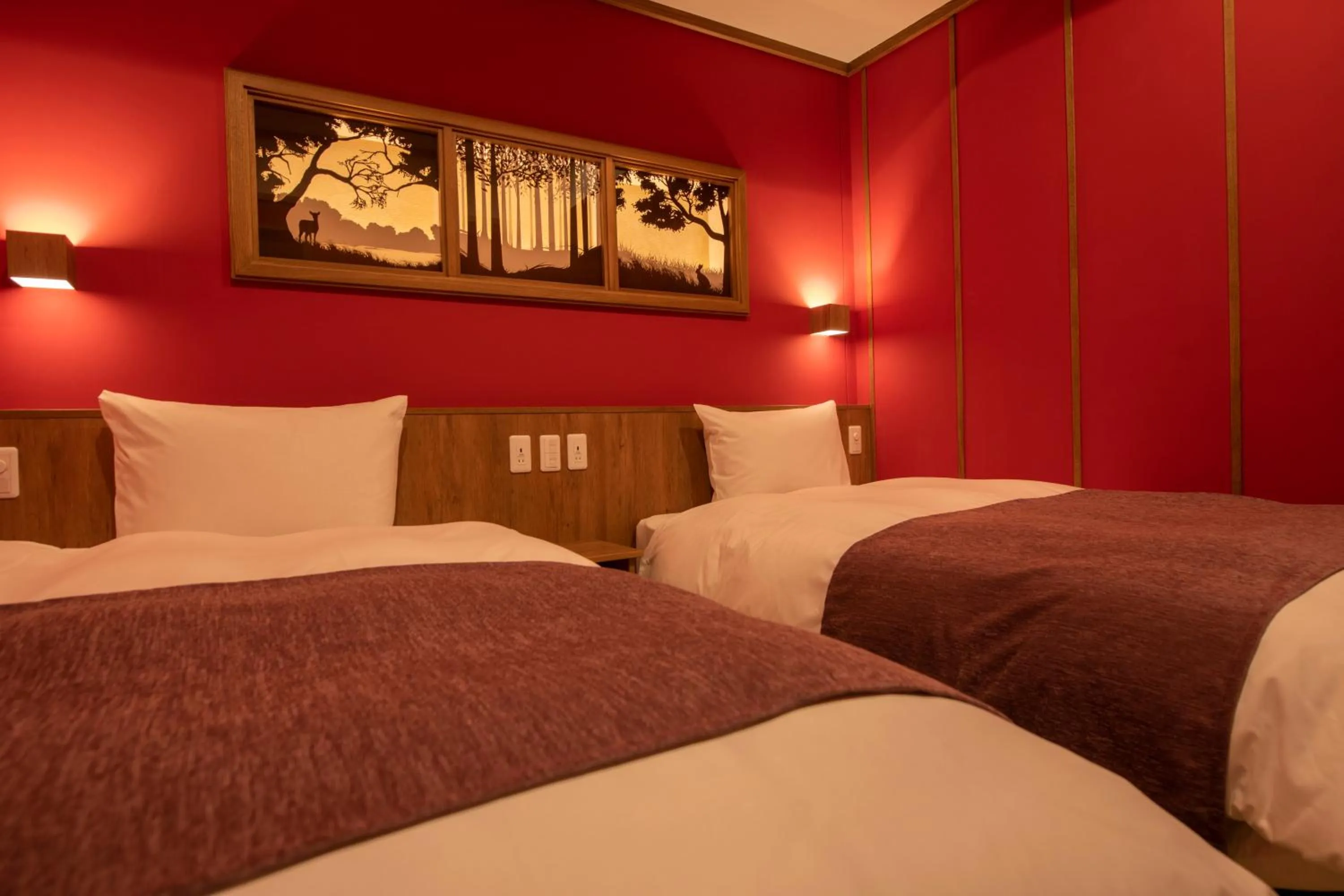 Photo of the whole room, Bed in La Vista Kusatsu Hills