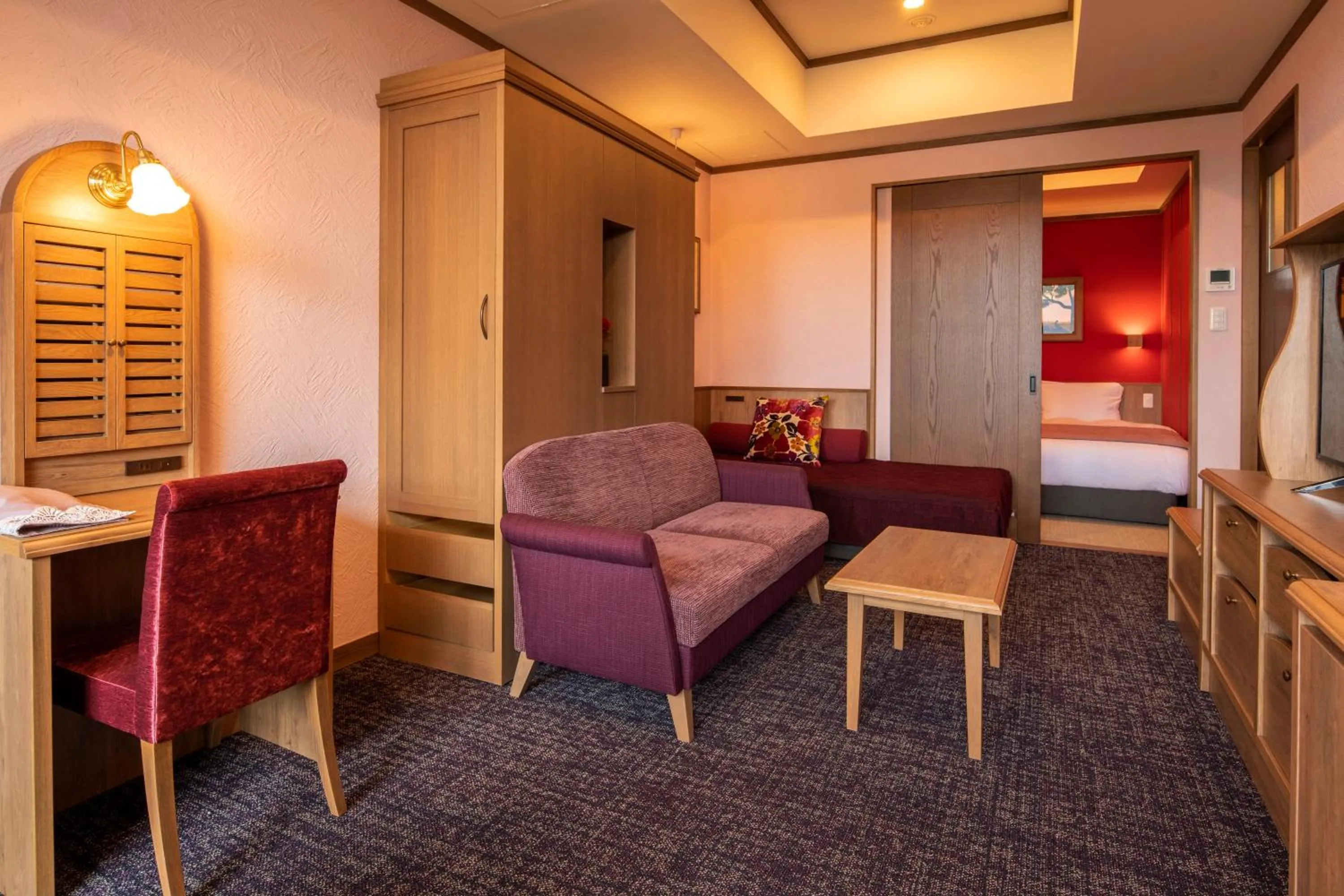 Living room in La Vista Kusatsu Hills