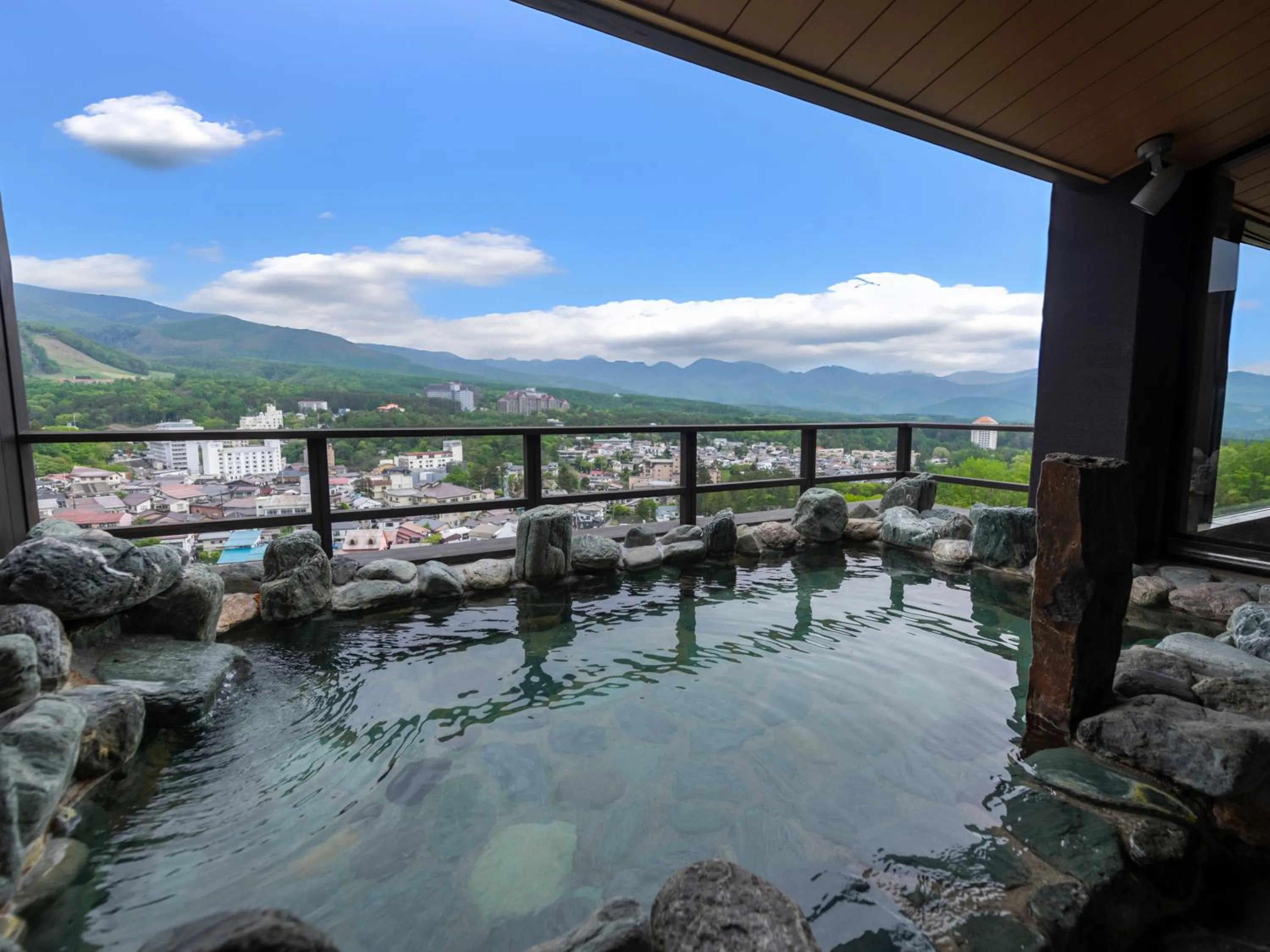 Hot Spring Bath in La Vista Kusatsu Hills