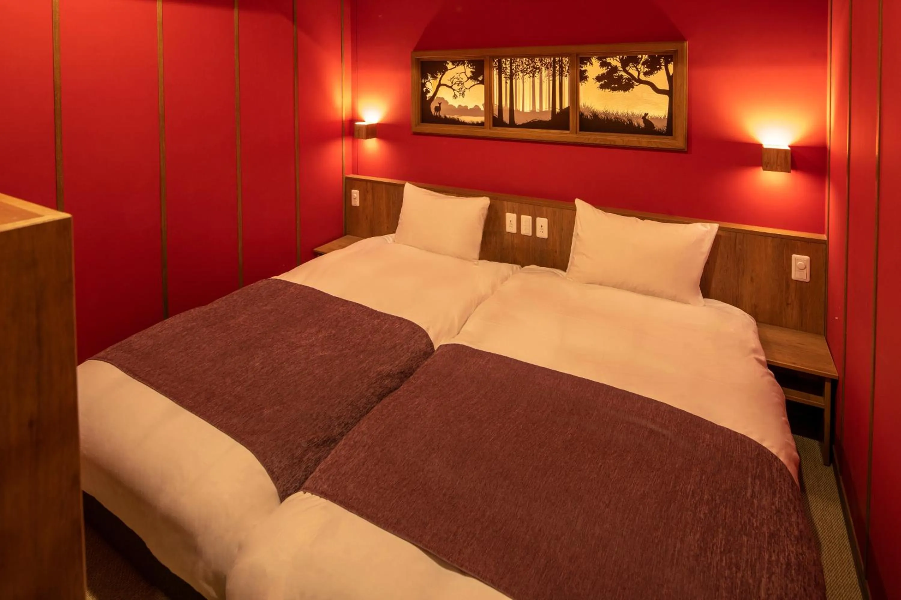 Bed in La Vista Kusatsu Hills