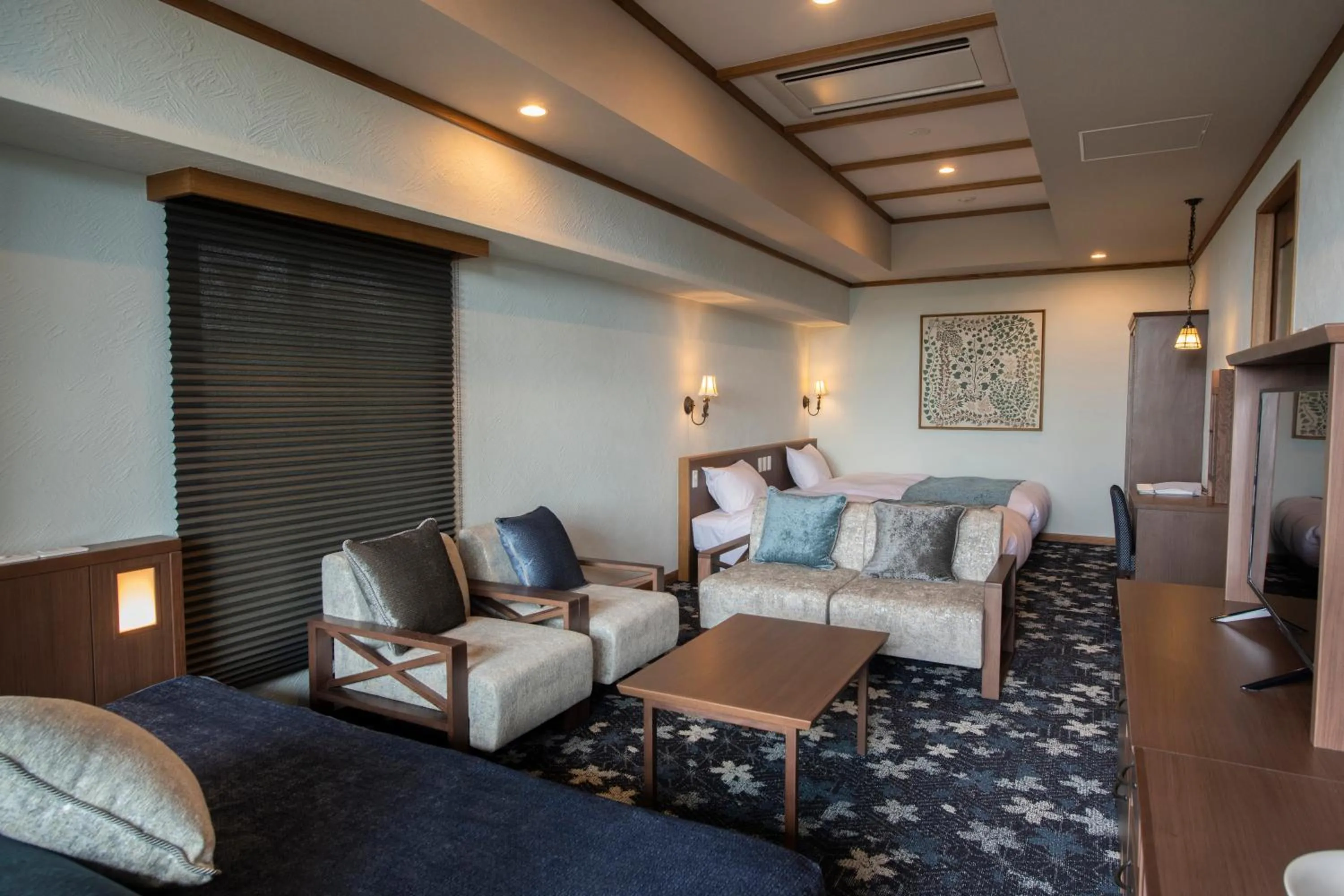 Living room in La Vista Kusatsu Hills