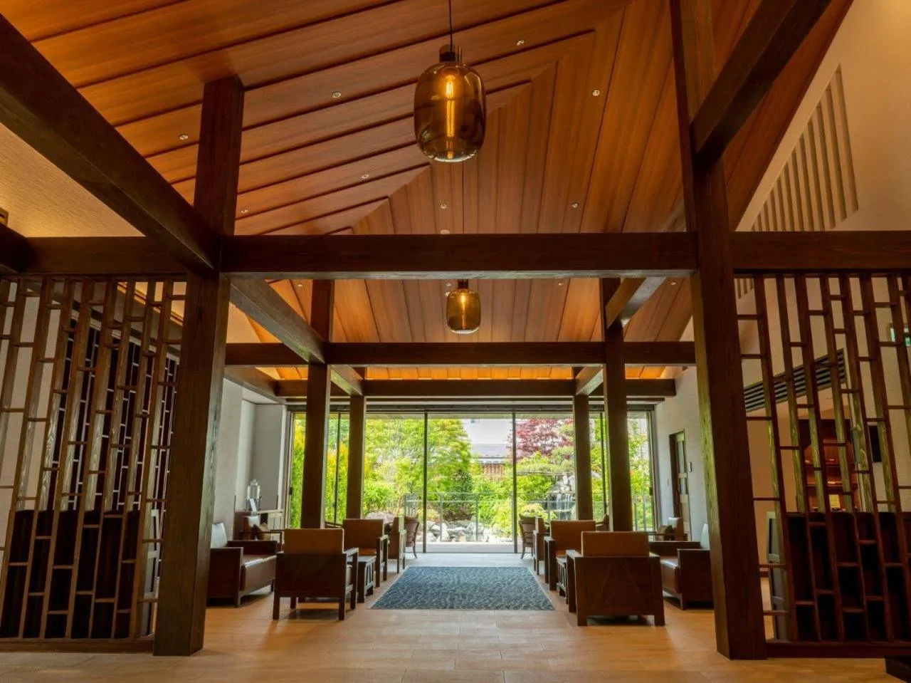 Lobby or reception in La Vista Kusatsu Hills