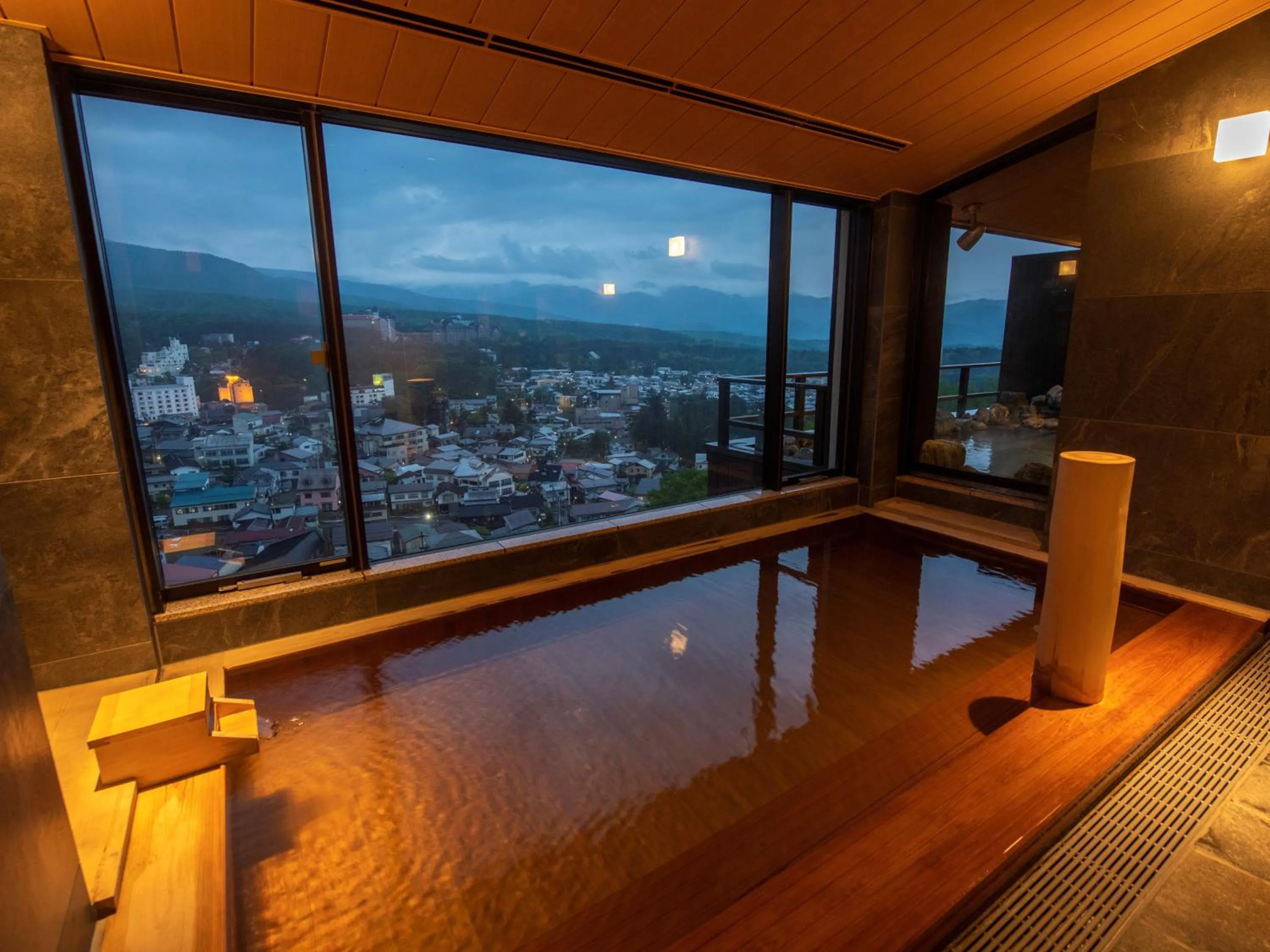 Hot Spring Bath in La Vista Kusatsu Hills
