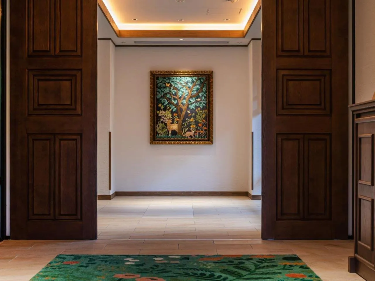 Decorative detail in La Vista Kusatsu Hills