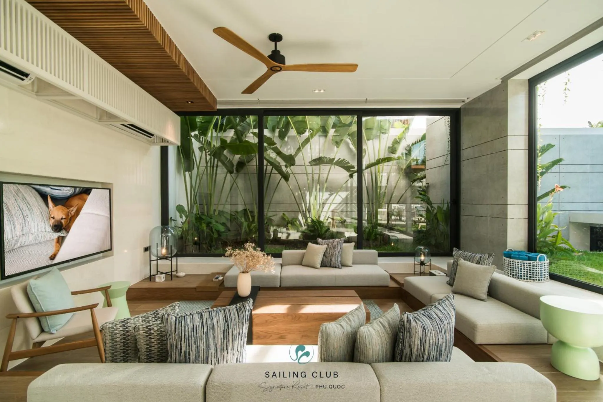 Patio in Sailing Club Signature Resort Phu Quoc