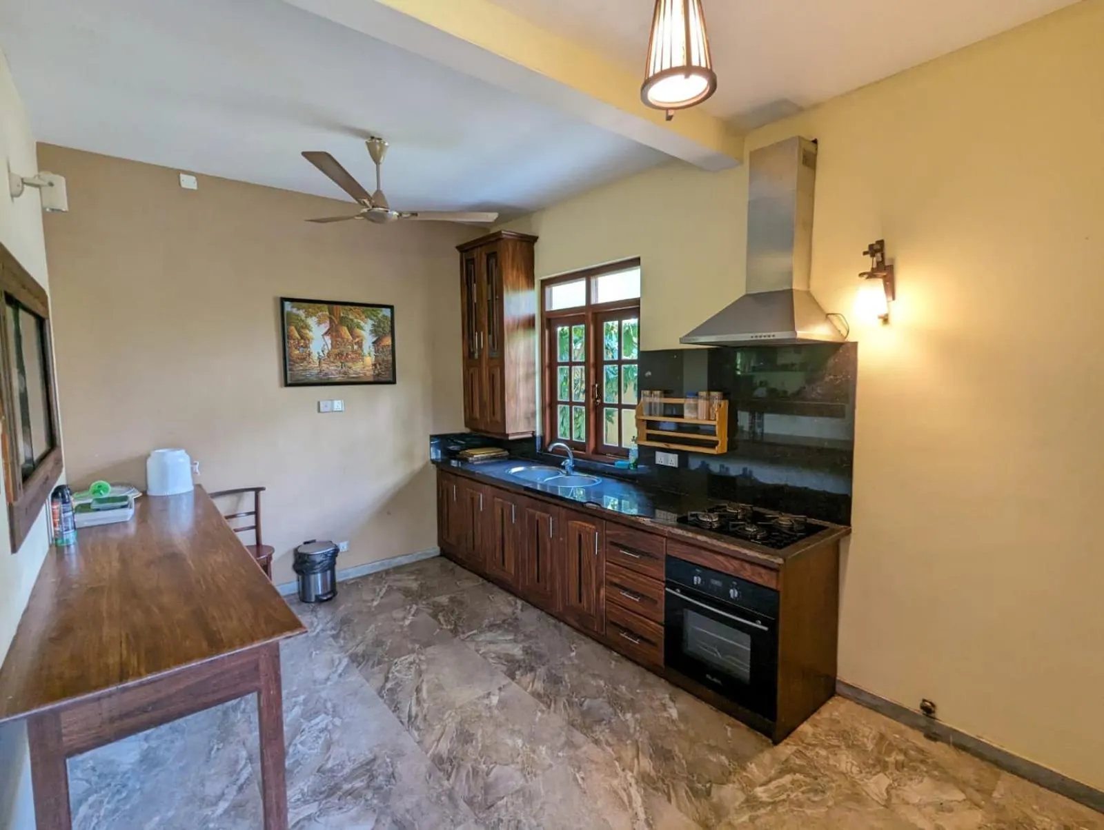 kitchen in Green View Villa