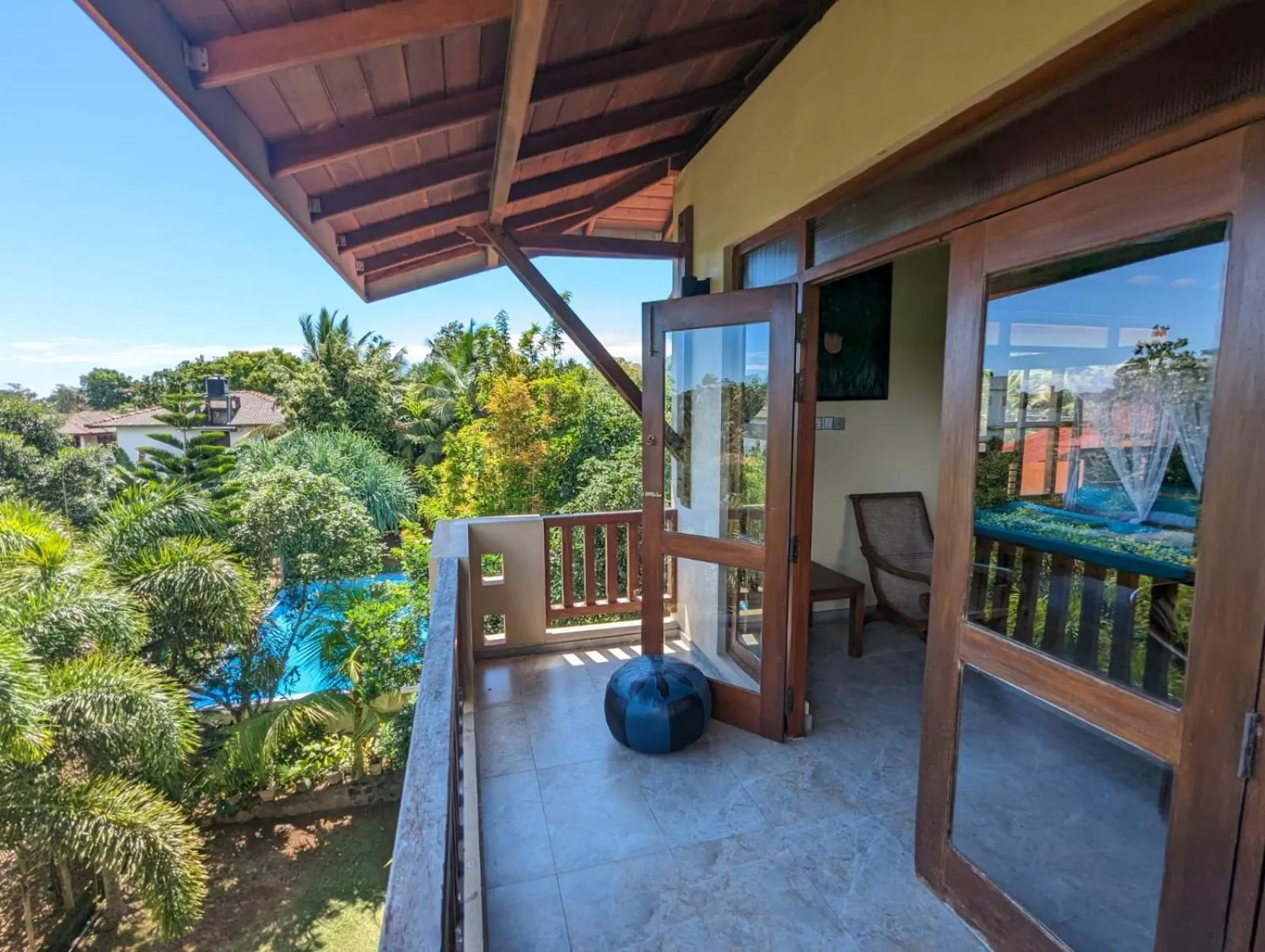 Balcony/Terrace in Green View Villa