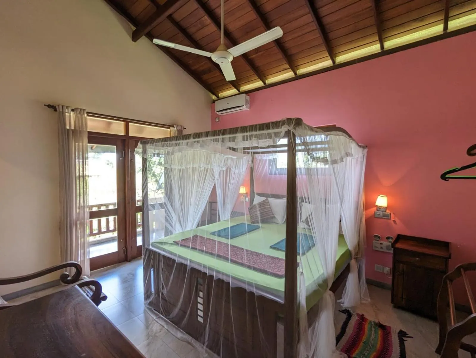Bedroom, Bed in Green View Villa