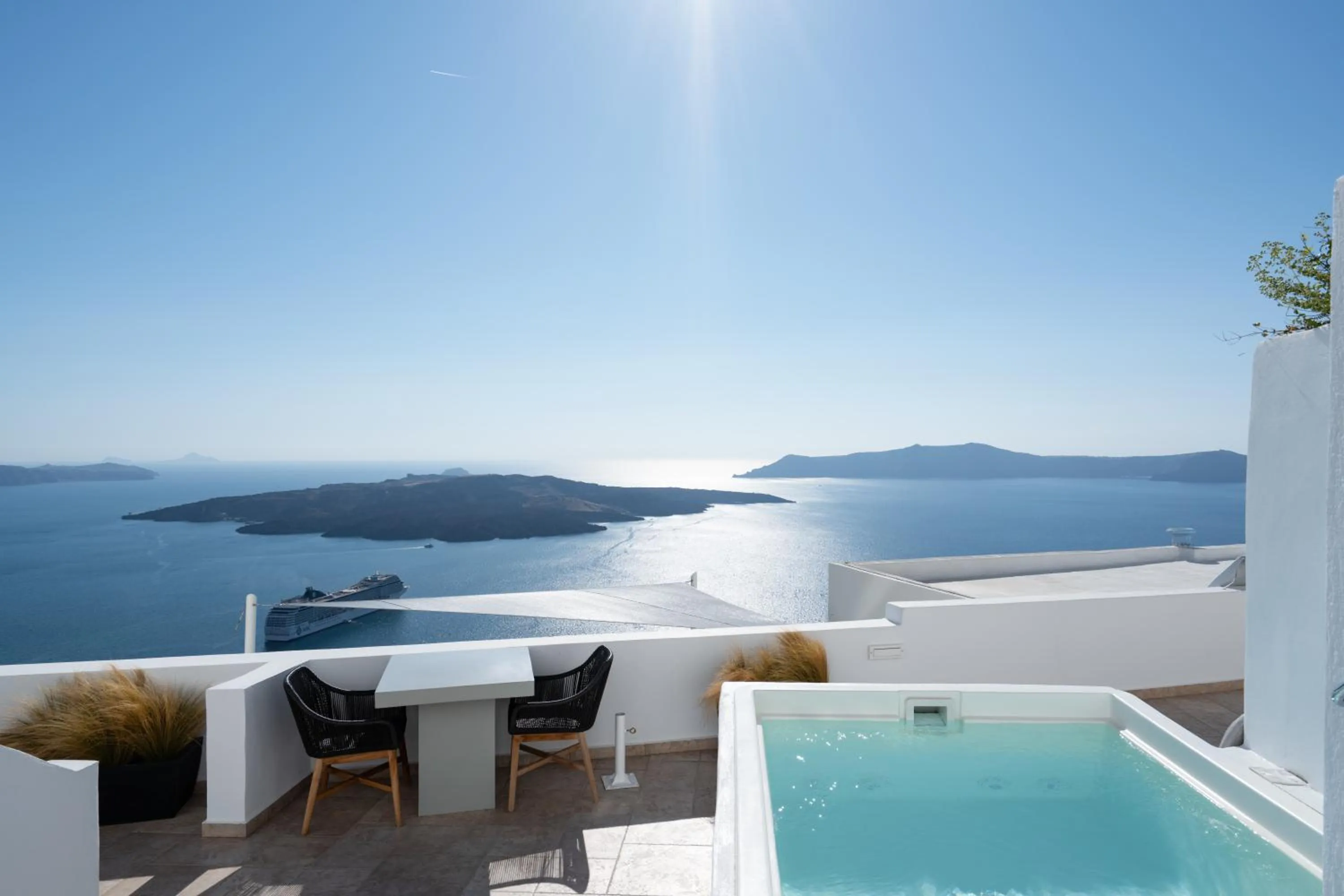 Sea view in Asha Luxury Suites