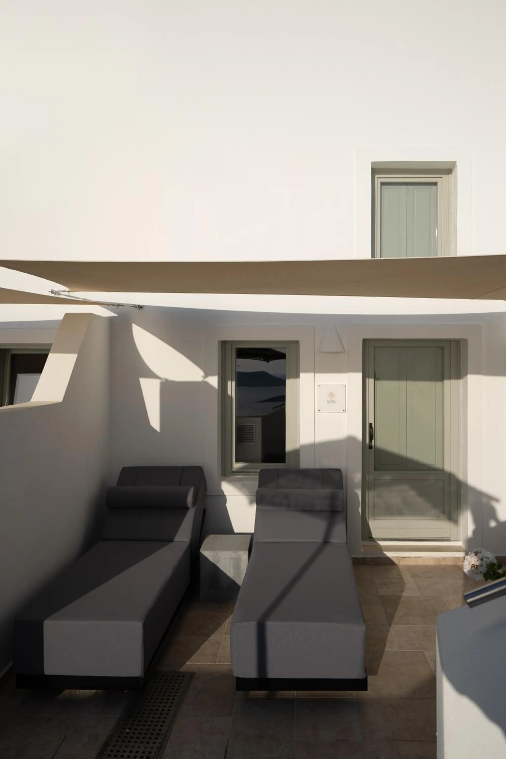 Patio in Asha Luxury Suites