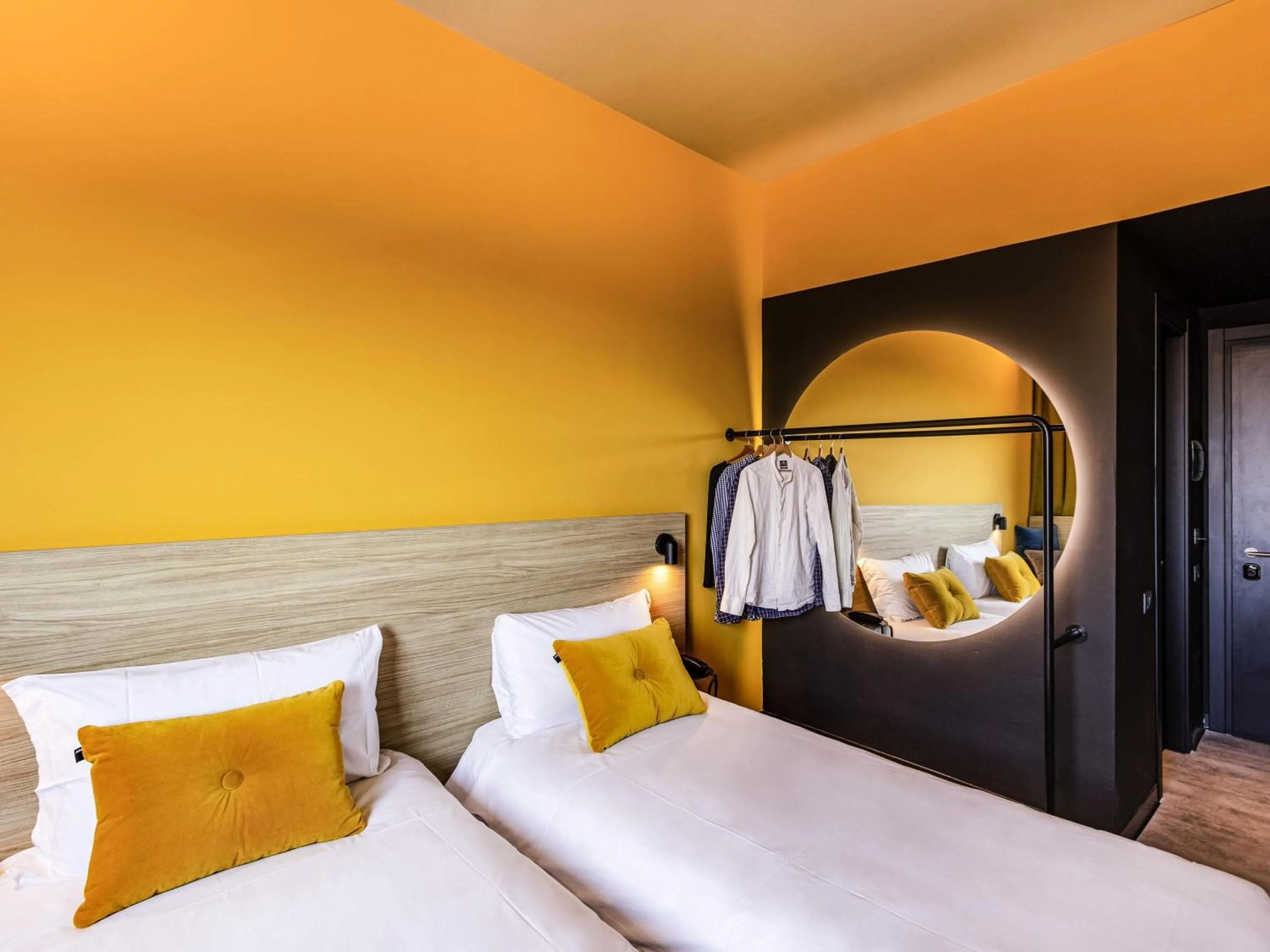 Bedroom, Bed in Ibis Styles Roma Aurelia
