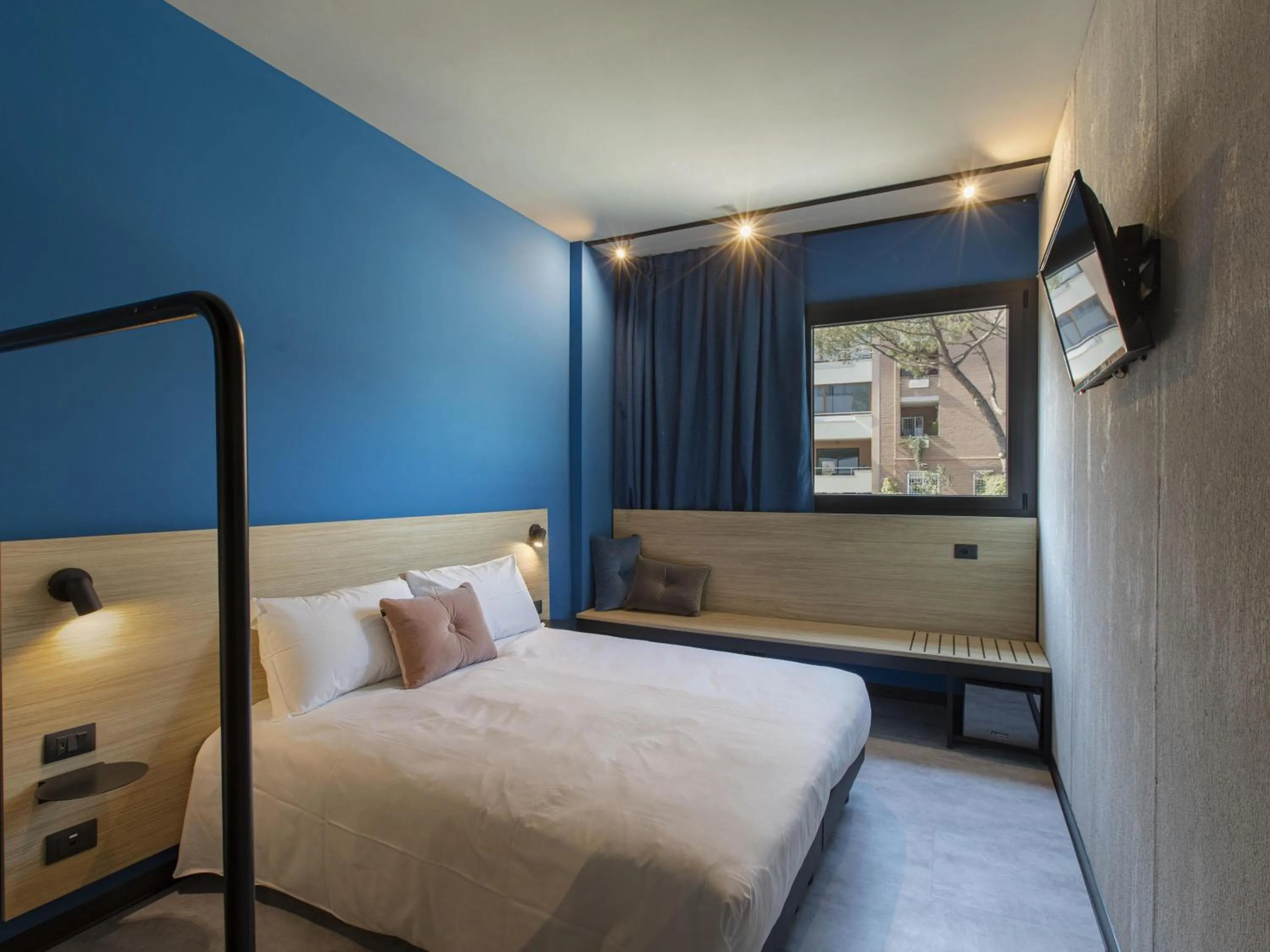 Bedroom, Bed in Ibis Styles Roma Aurelia