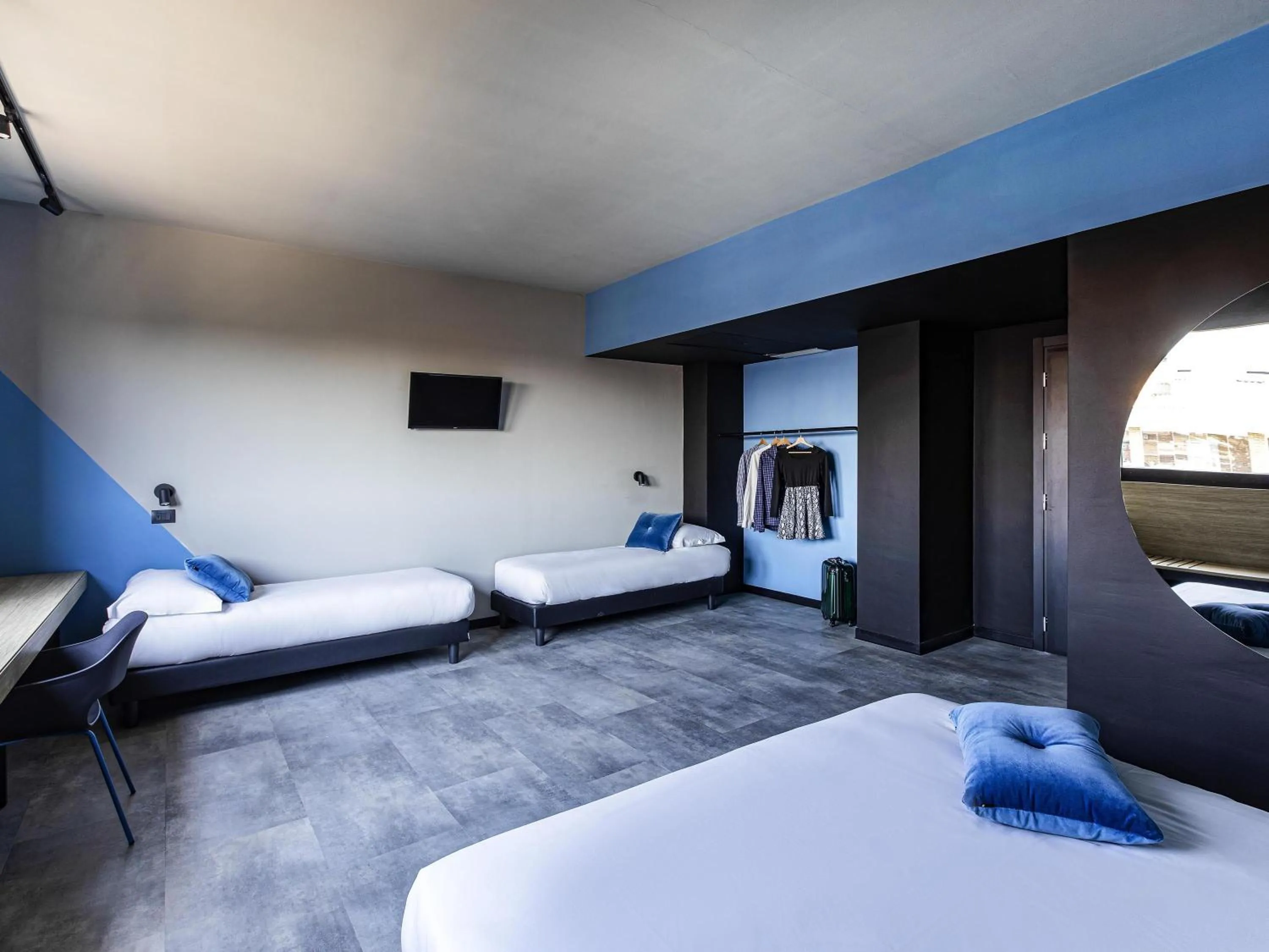 Bedroom, Bed in Ibis Styles Roma Aurelia