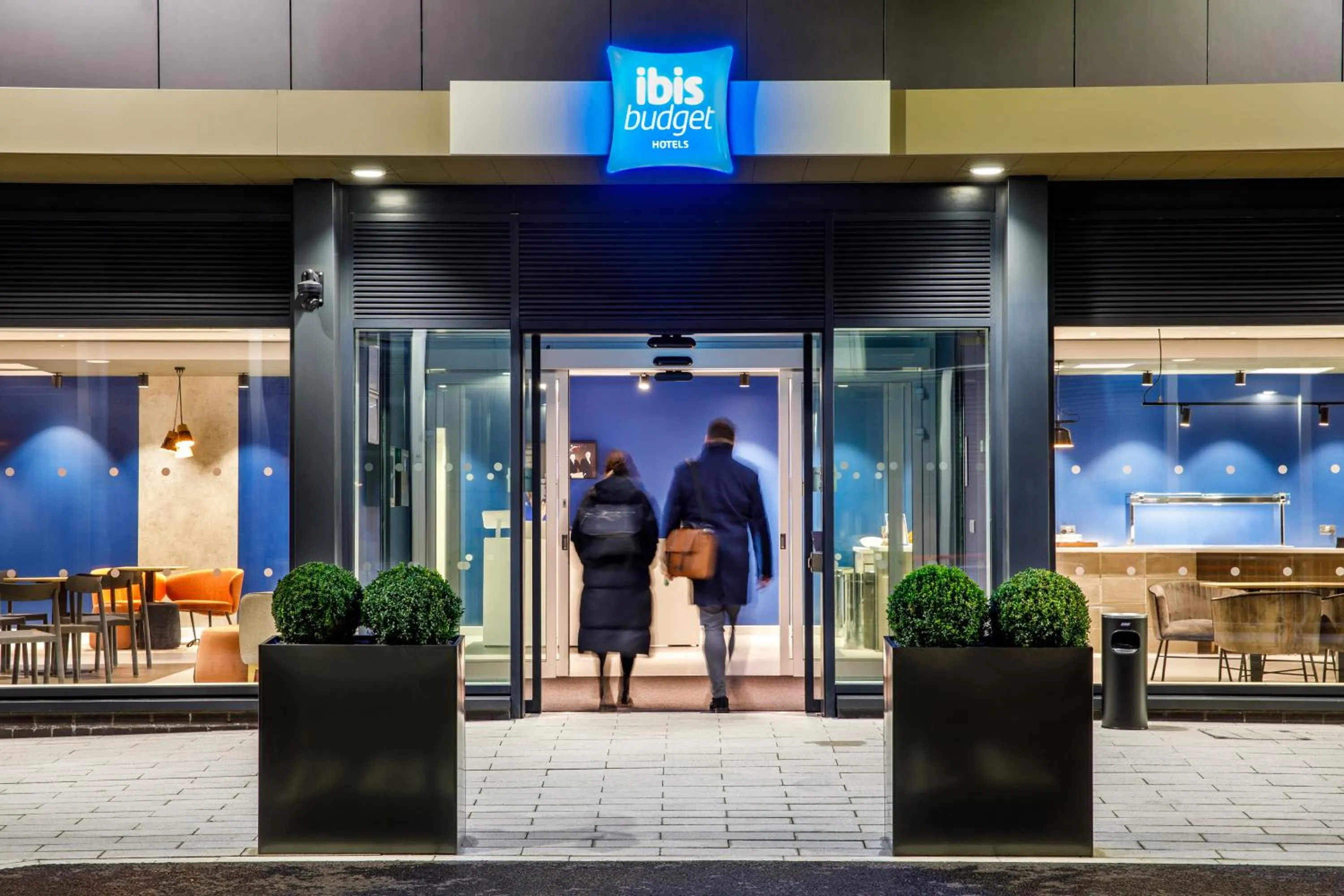 Facade/entrance in ibis budget Manchester Airport T2
