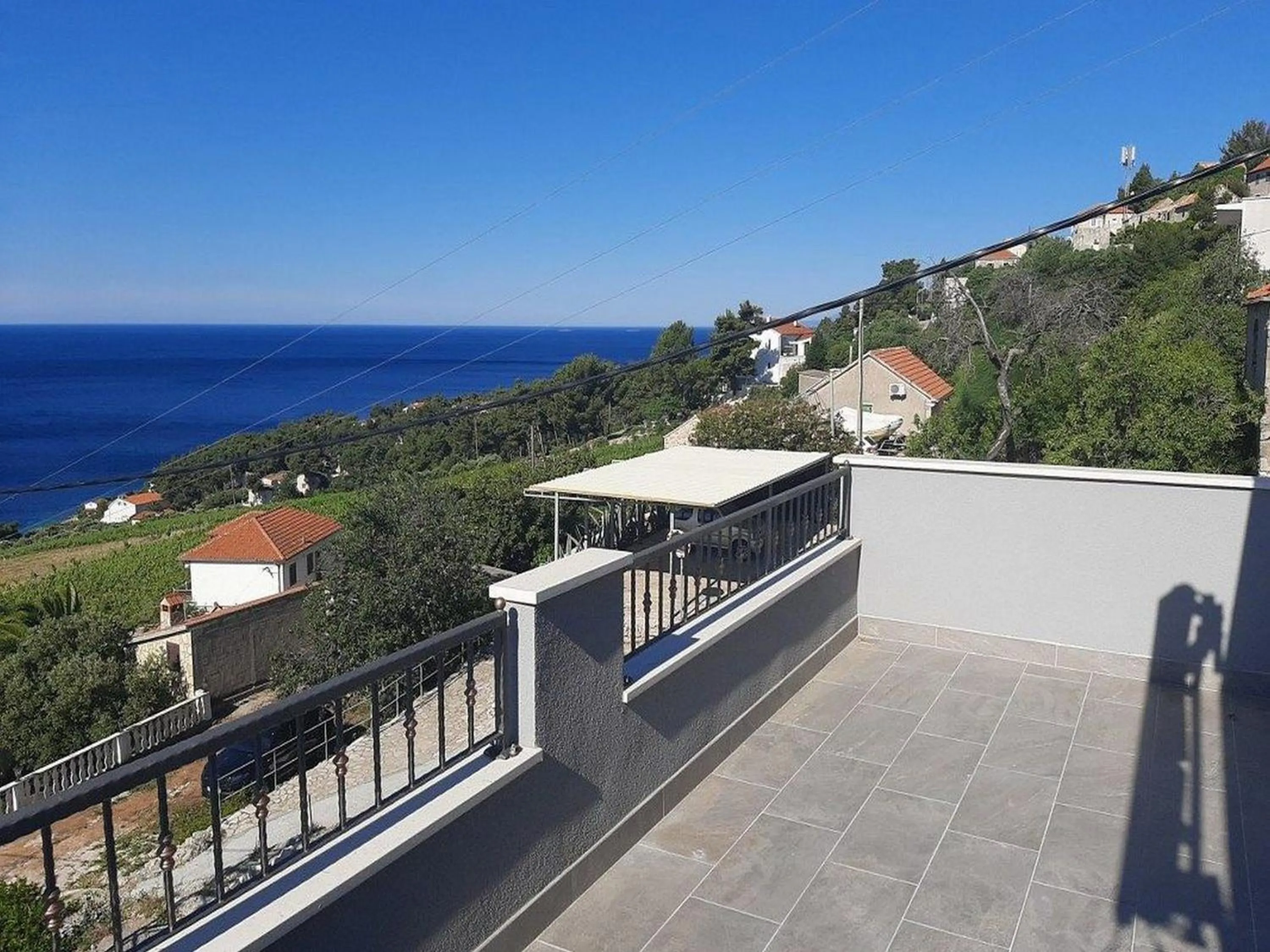 Balcony/Terrace in Apartments Dobrila