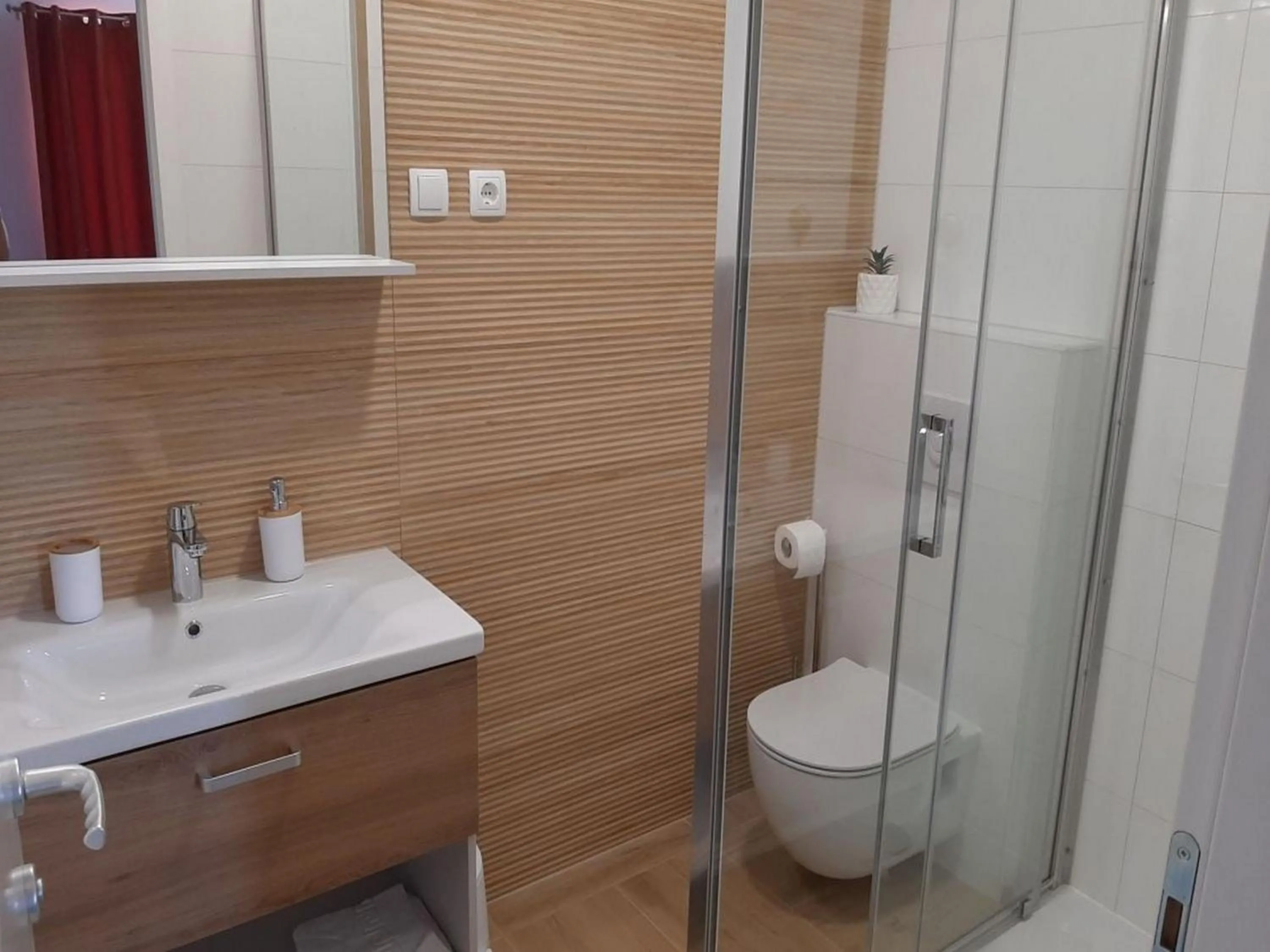 Bathroom in Apartments Dobrila