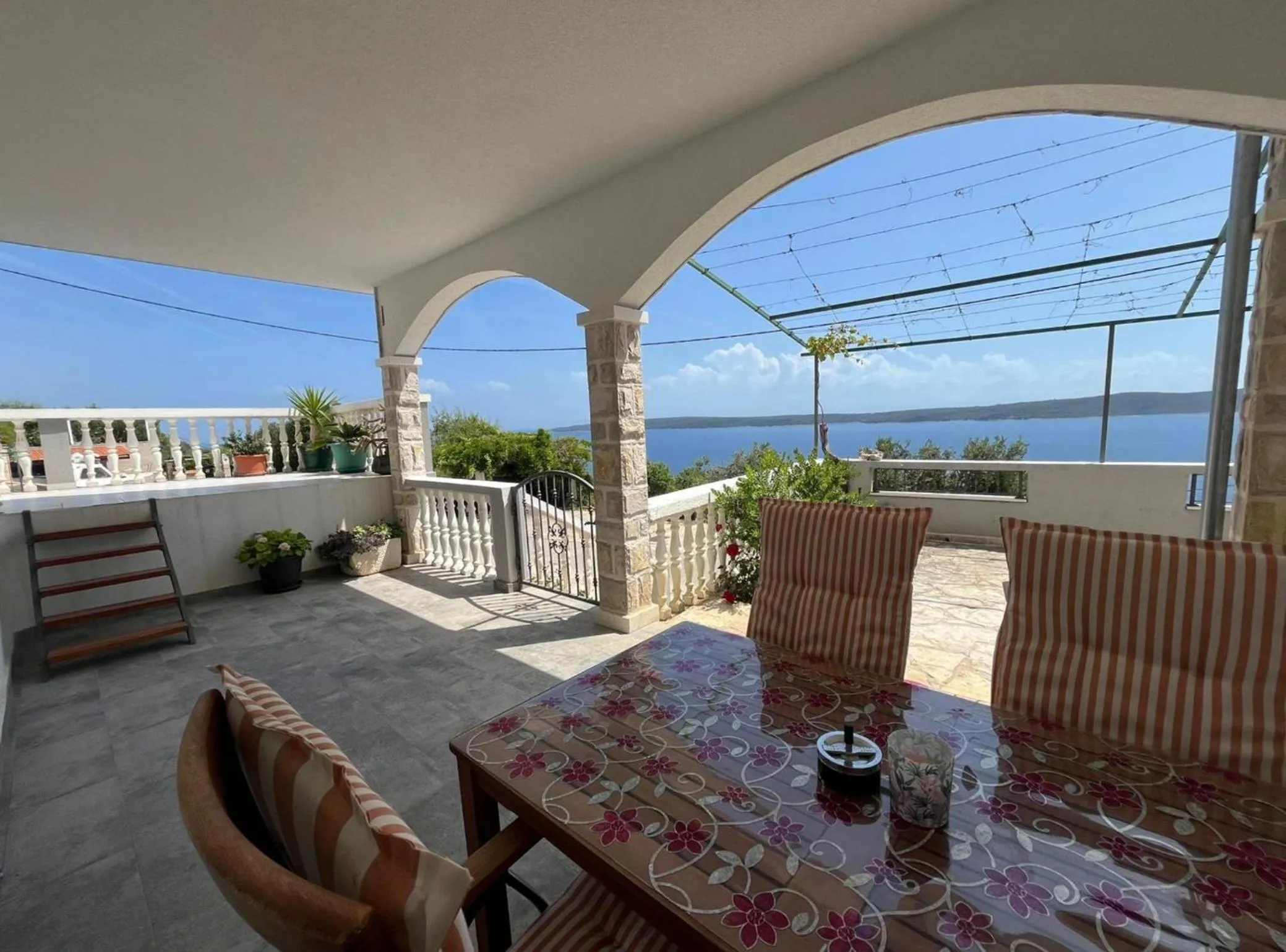 Balcony/Terrace in Apartments Dobrila