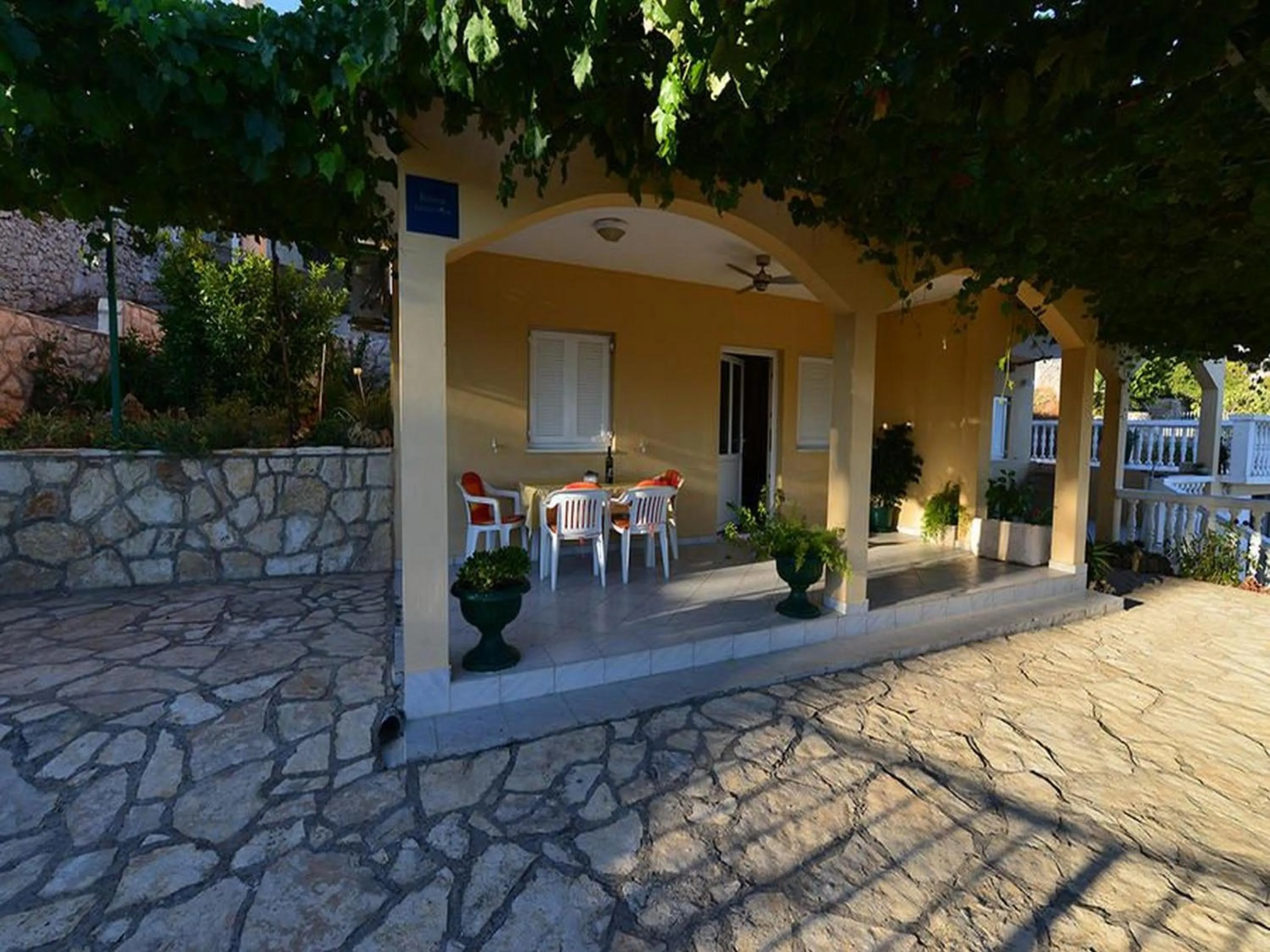 Balcony/Terrace in Apartments Dobrila