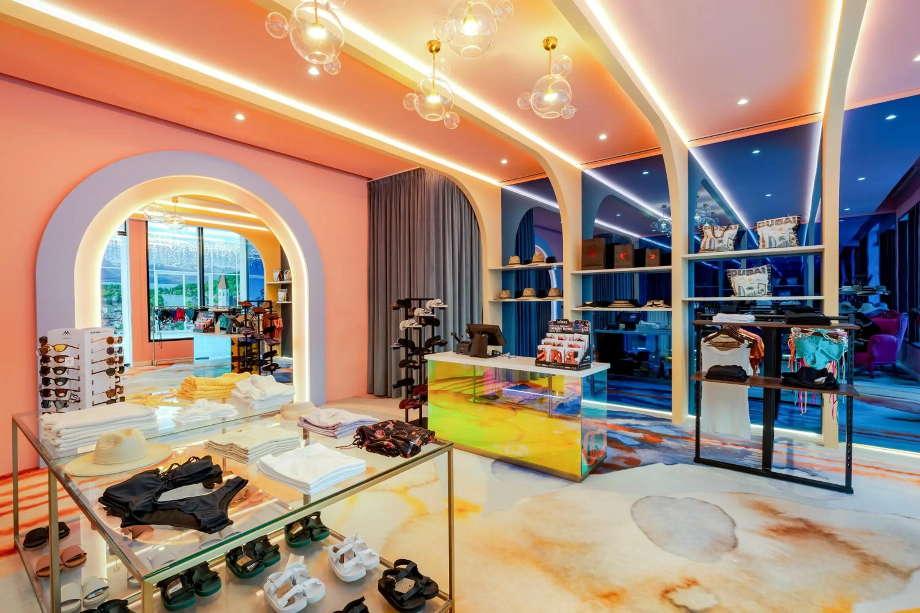 Shopping Area in Voco Dubai Monaco, The Heart of Europe by IHG-Adult only