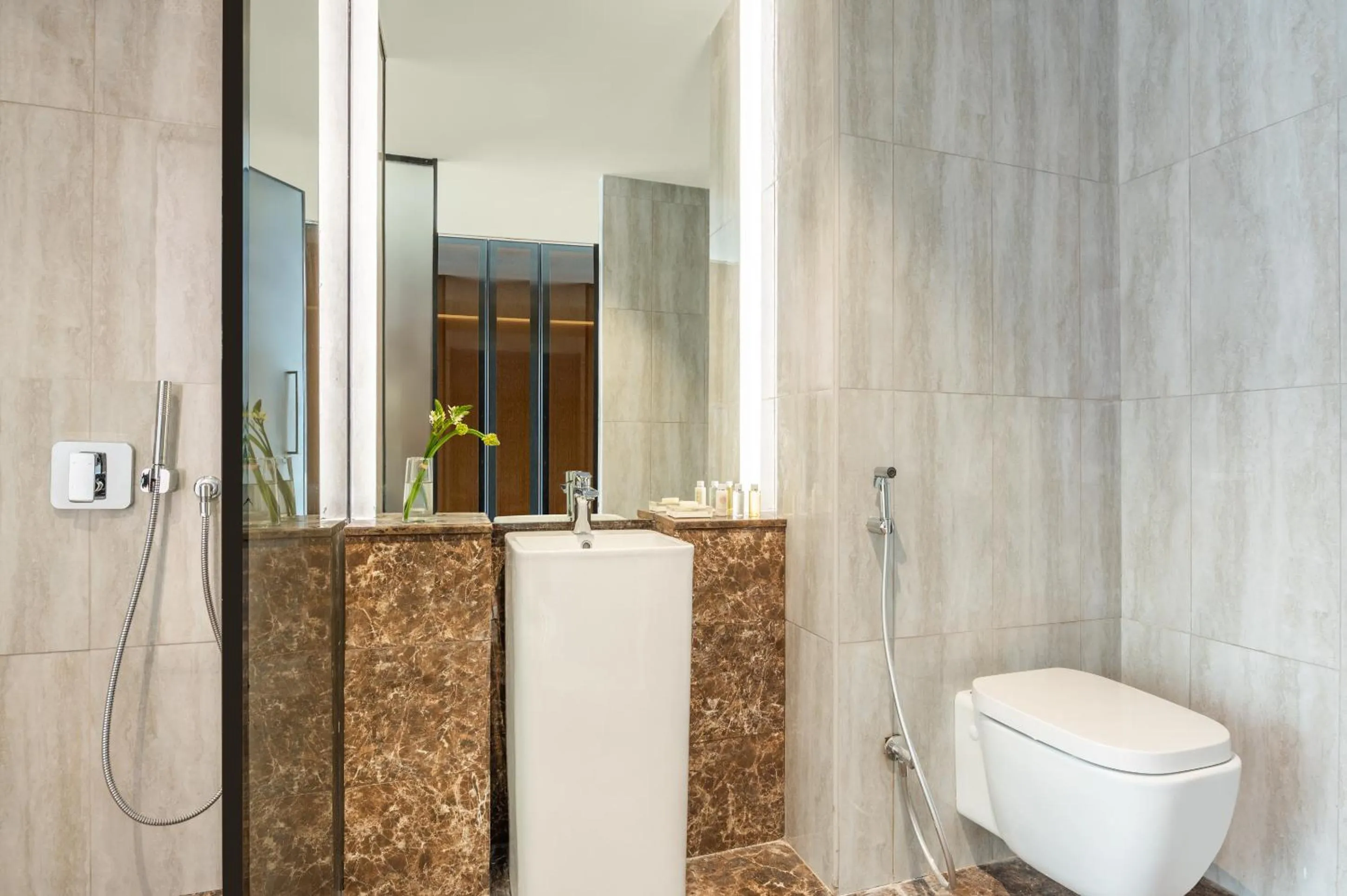 Shower in Voco Dubai Monaco, The Heart of Europe by IHG-Adult only
