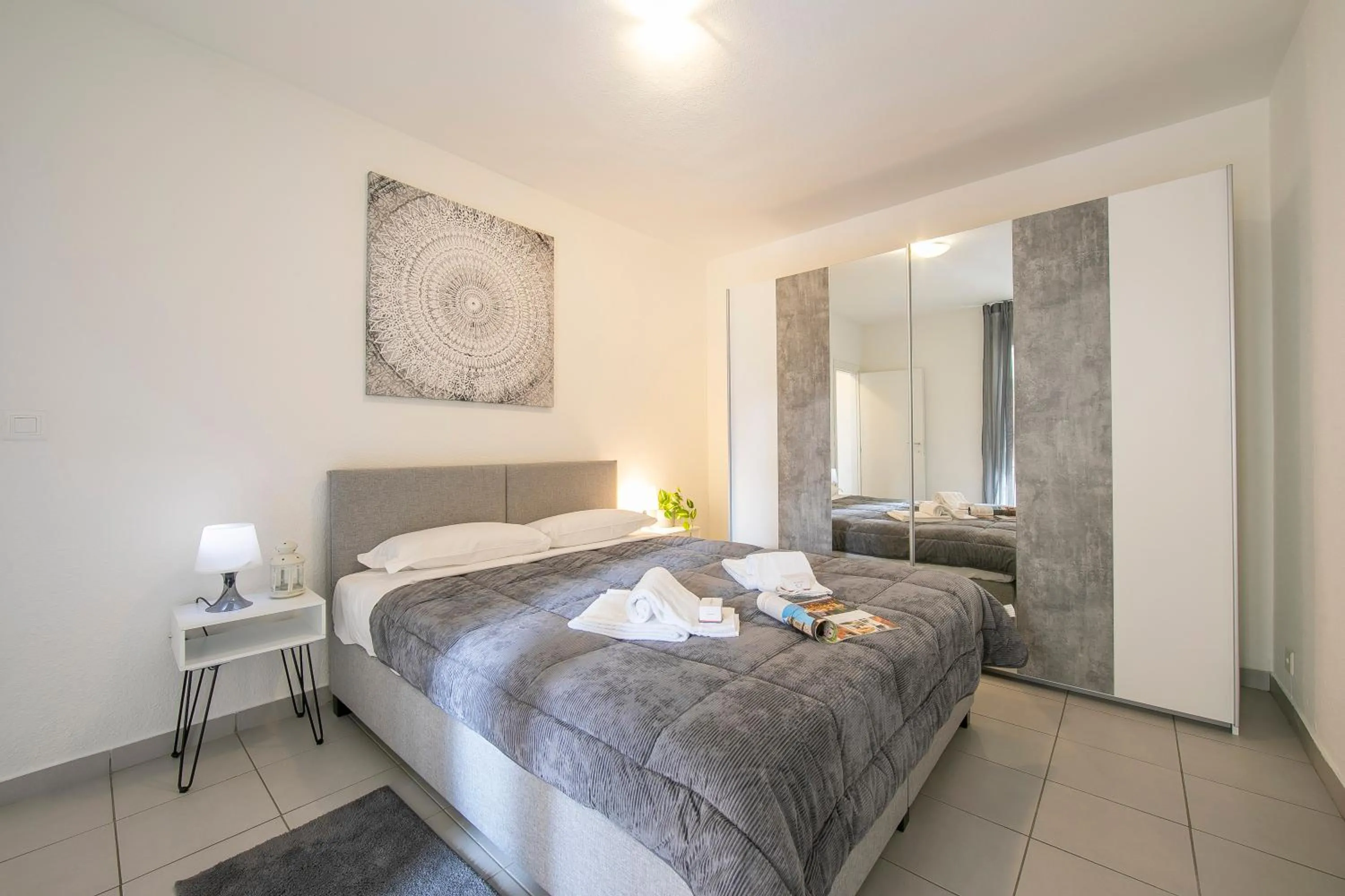 Bedroom, Bed in Casa Glicine - Happy Rentals