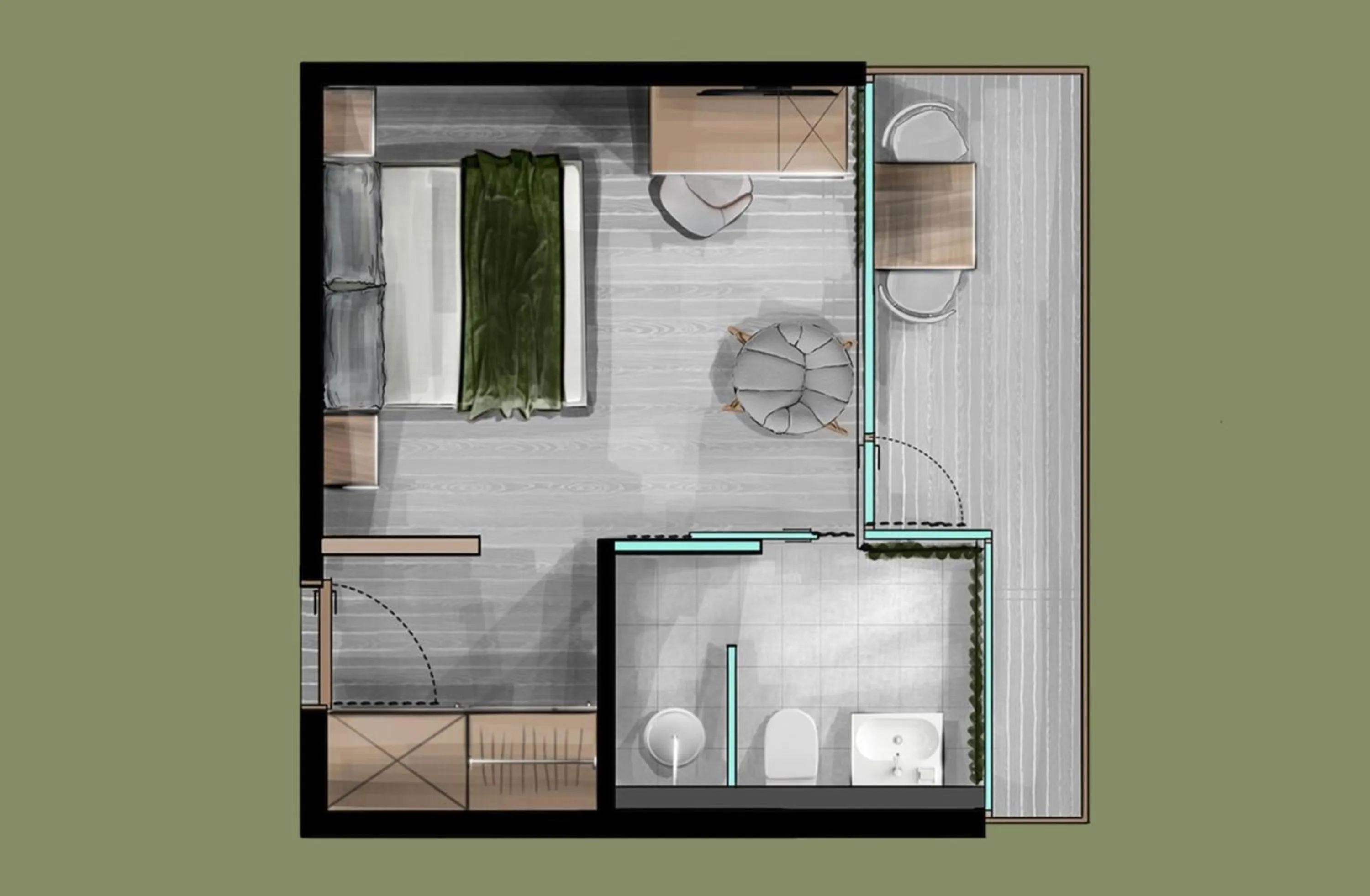 Photo of the whole room in Hotel Arlmont 4 Stern Superior