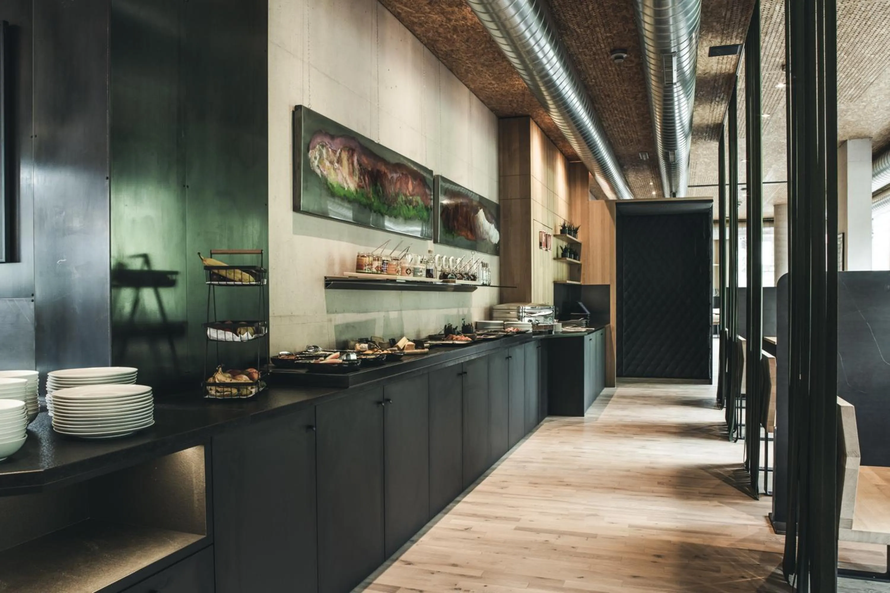 Buffet breakfast in Hotel Arlmont 4 Stern Superior