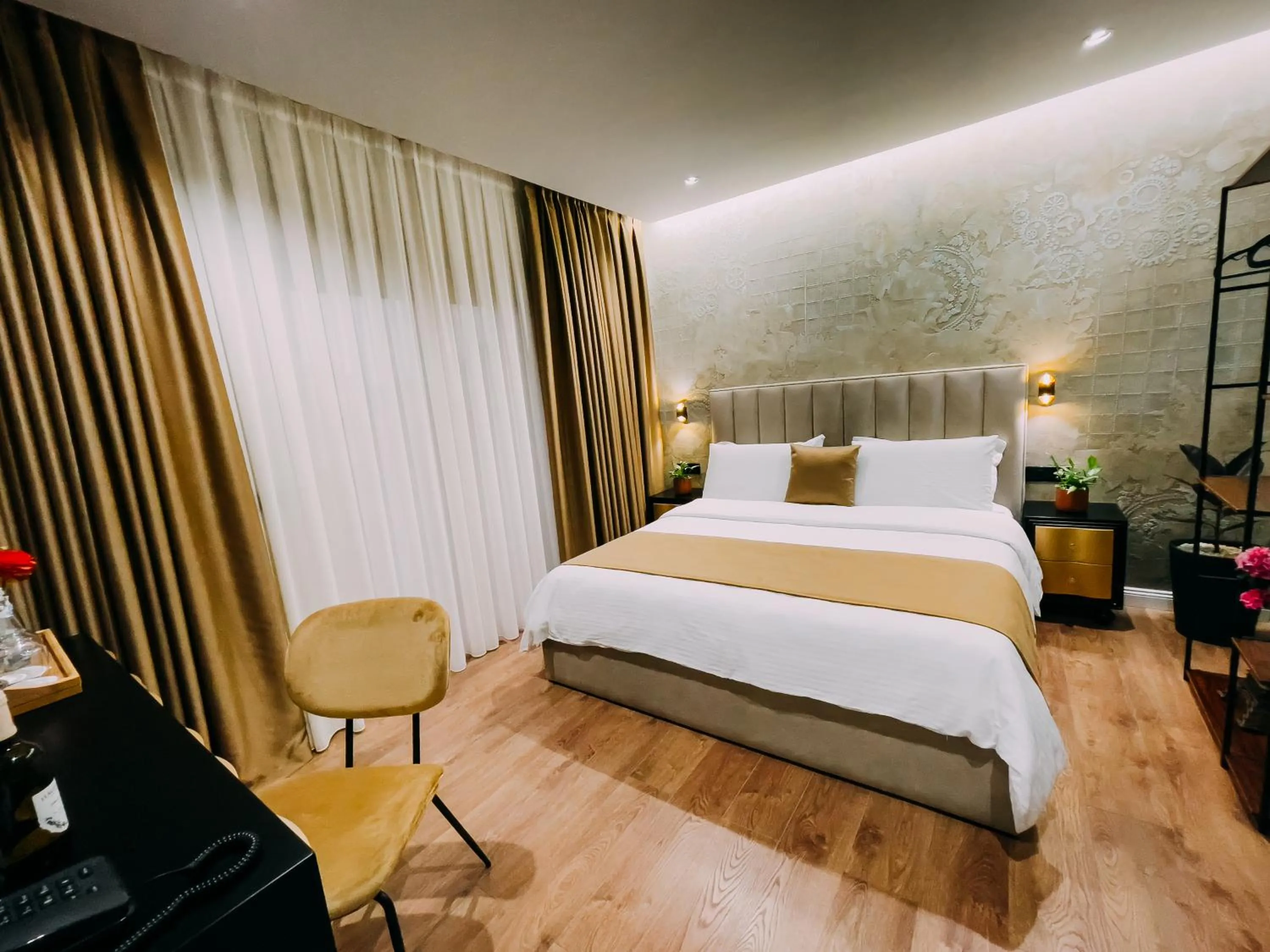 Bed in Imperator Hotel