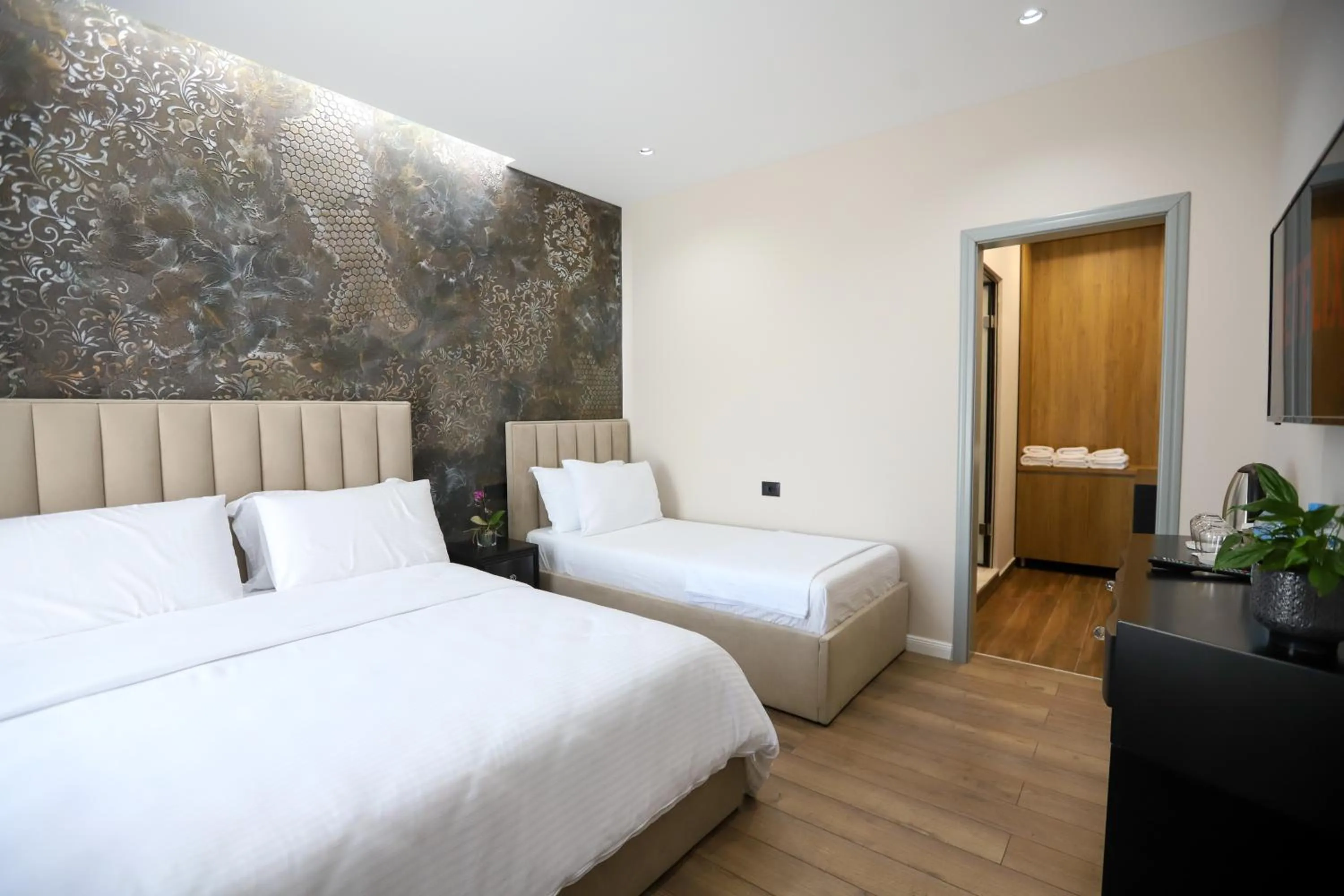 Bed in Imperator Hotel