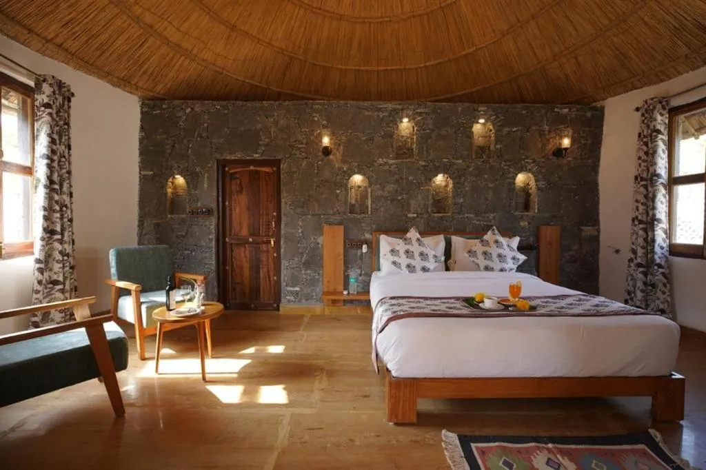 Bedroom, Bed in Turban Nature Wilderness , Kumbhalgarh