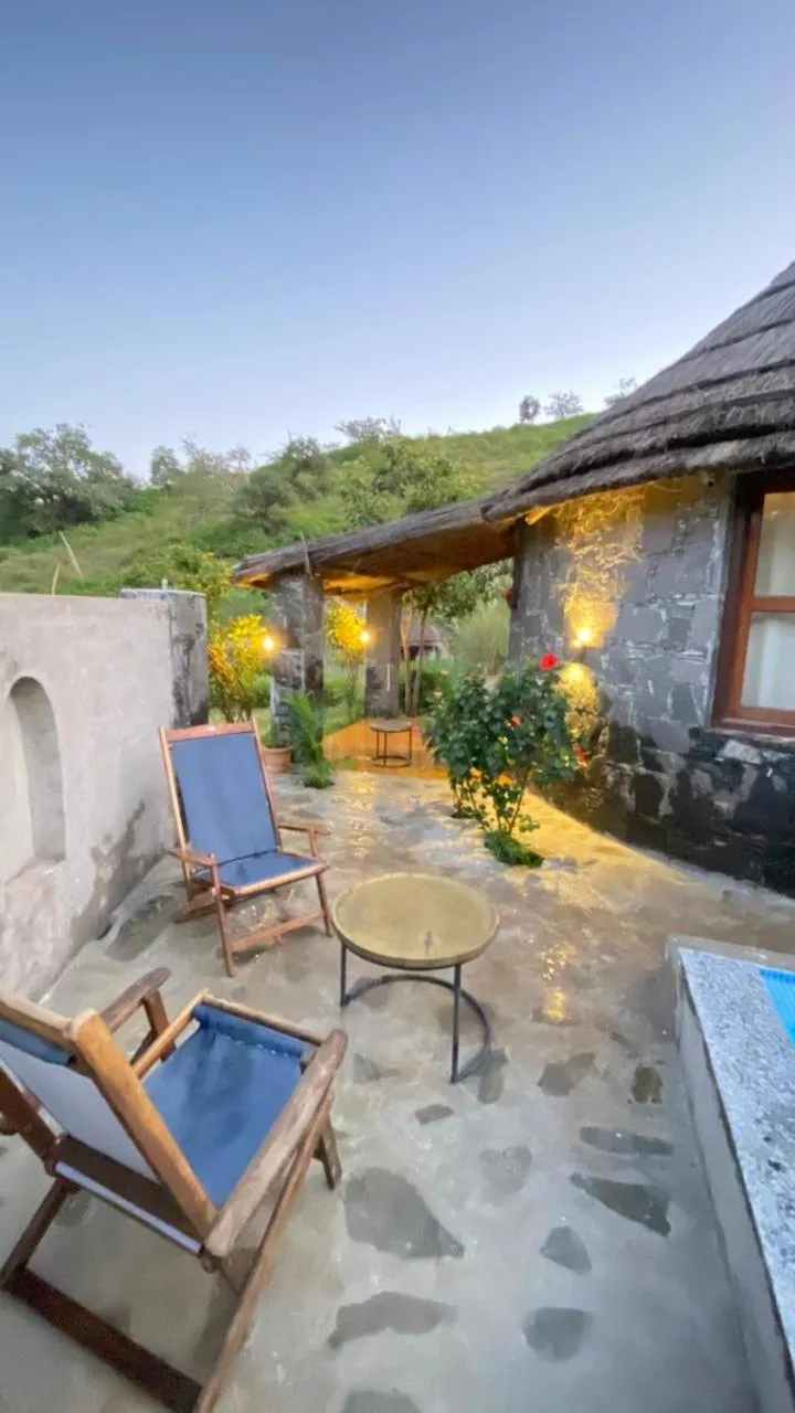 Seating area in Turban Nature Wilderness , Kumbhalgarh