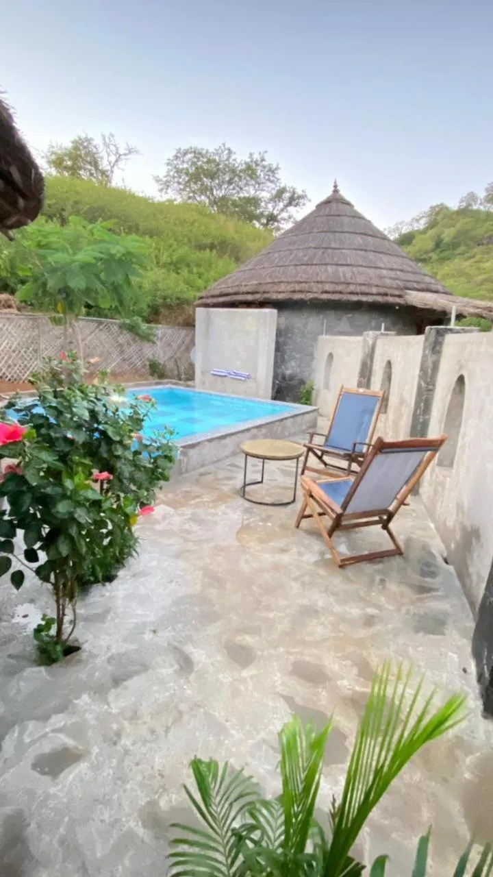 Pool view in Turban Nature Wilderness , Kumbhalgarh