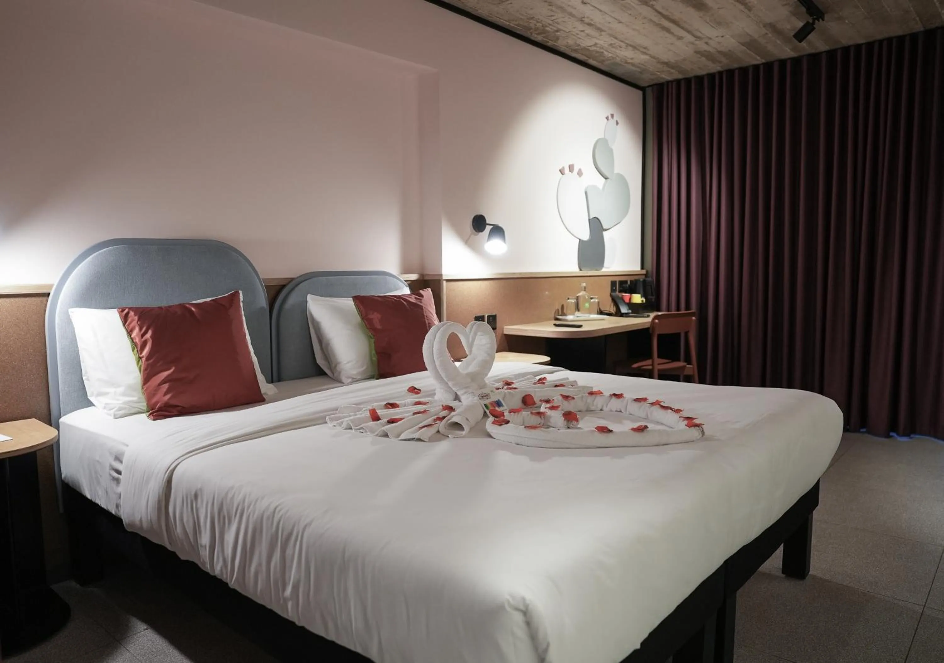 Bed in ibis Styles ST Pauls Bay Malta