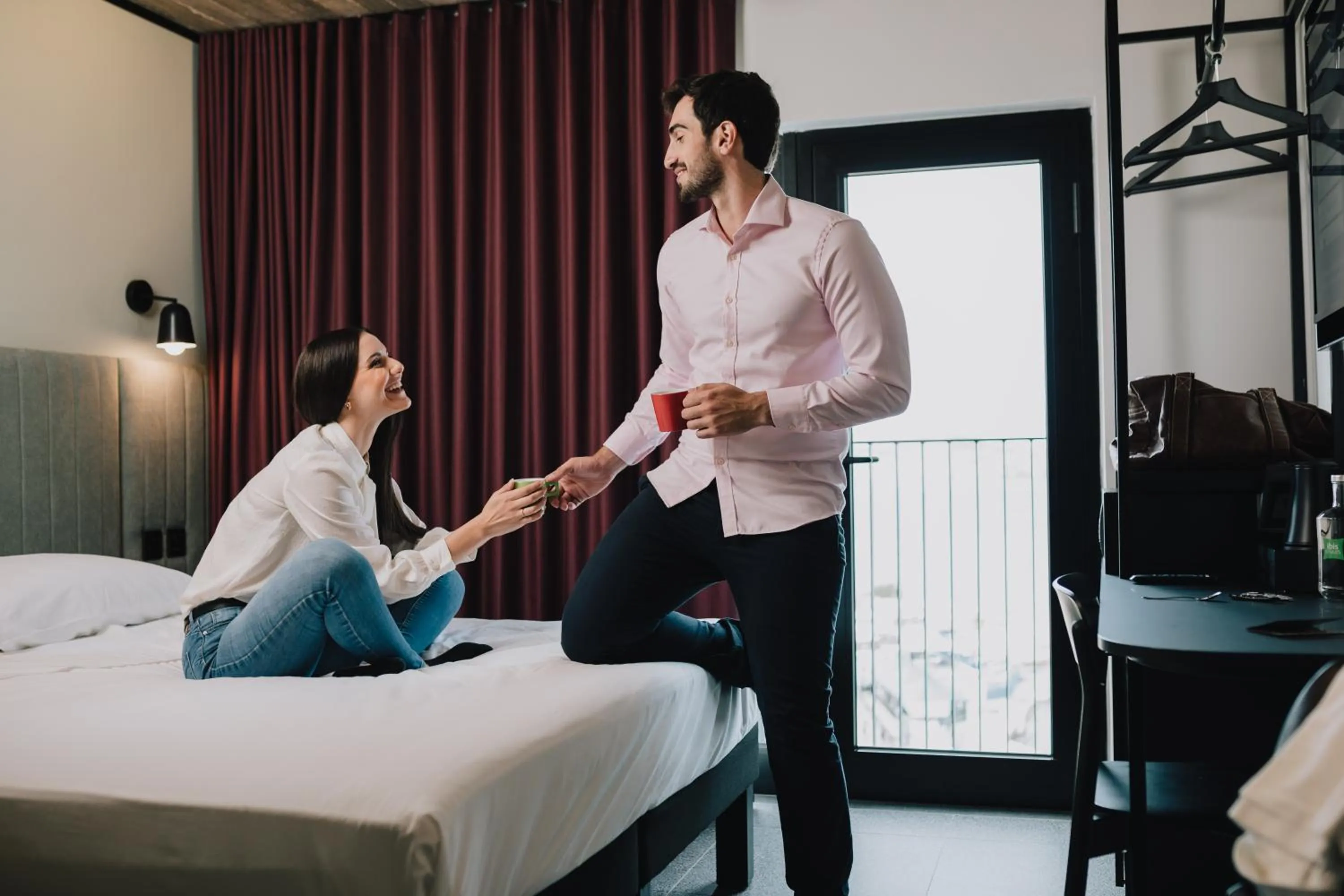 Bedroom, Bed in ibis Styles ST Pauls Bay Malta