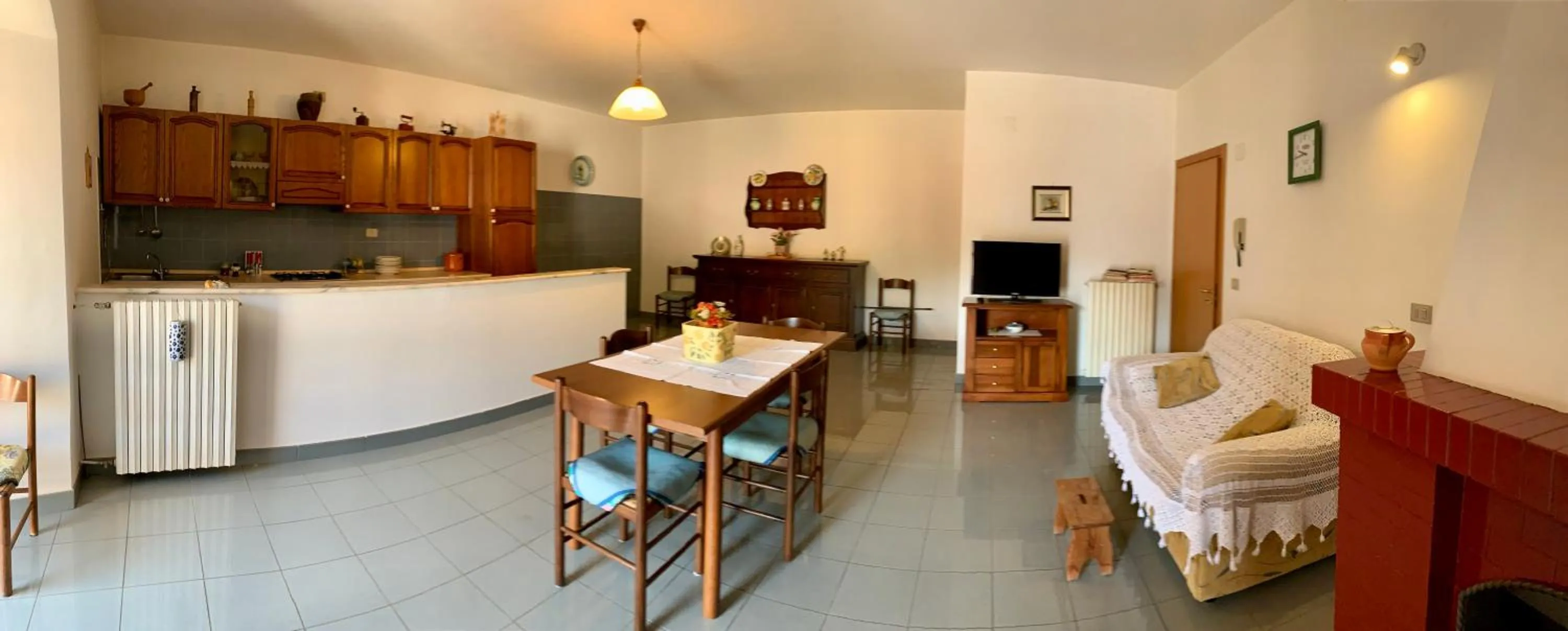 Communal kitchen in Il Duca di Vietri
