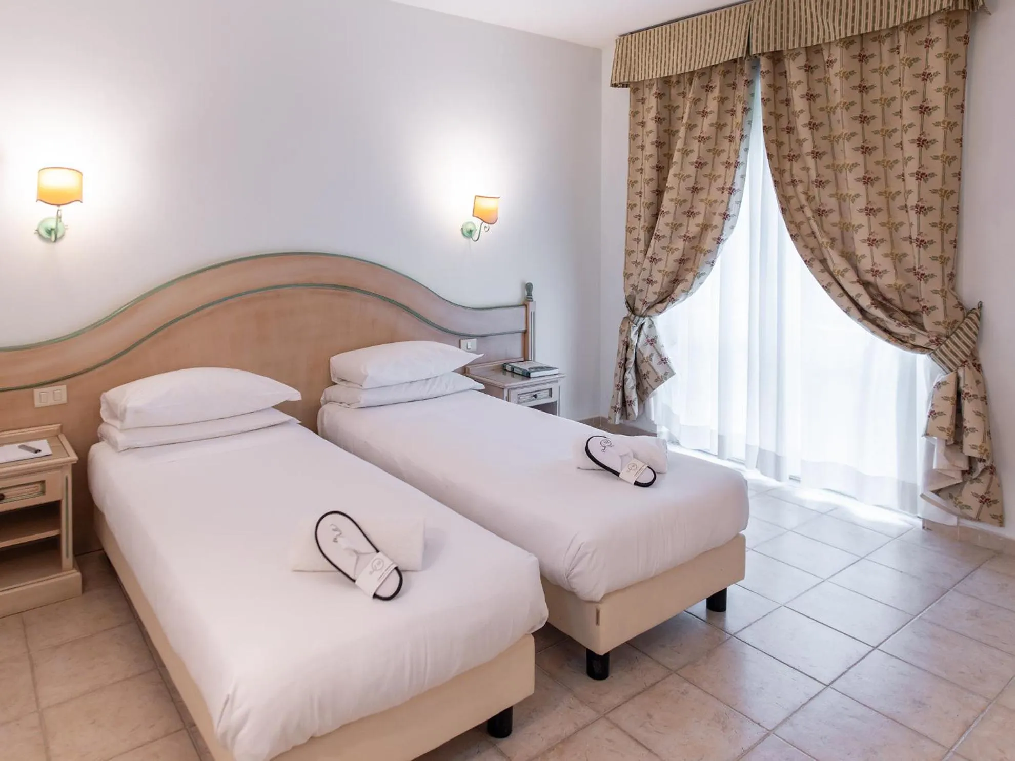 Bed in Toscana Wellness Resort