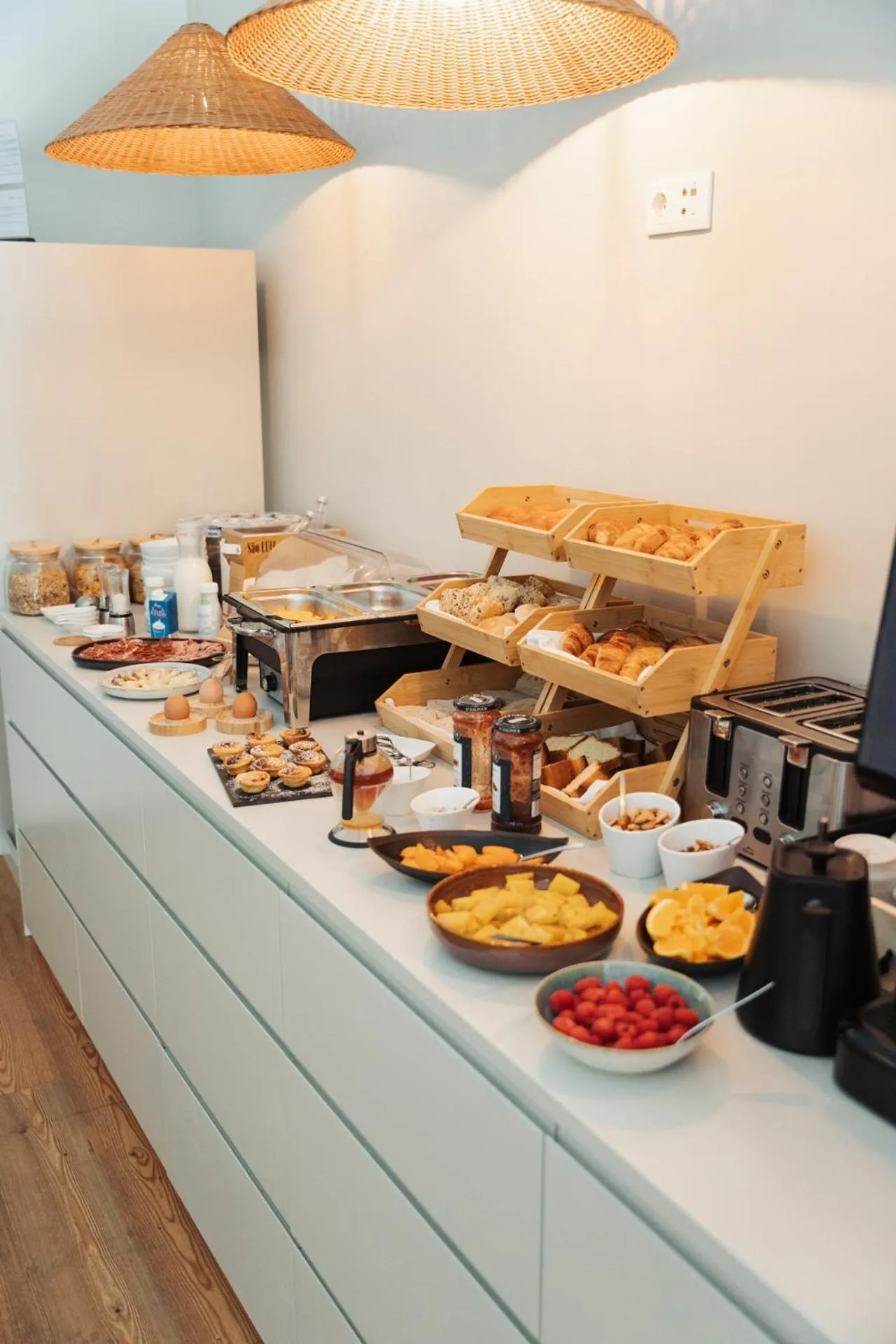 Buffet breakfast in Quinta São Luiz The Vine House Douro